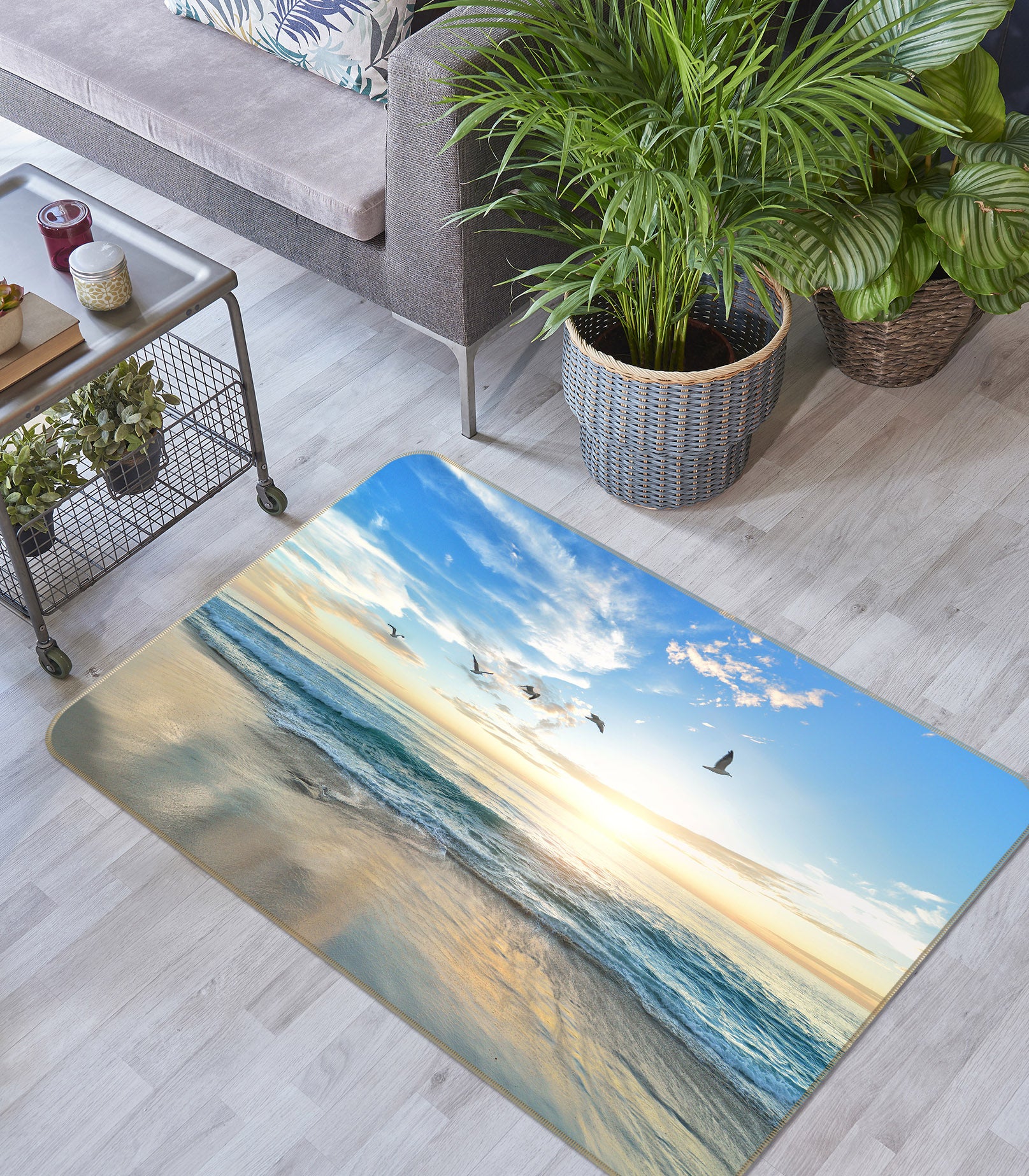 3D Seaside 36106 Non Slip Rug Mat