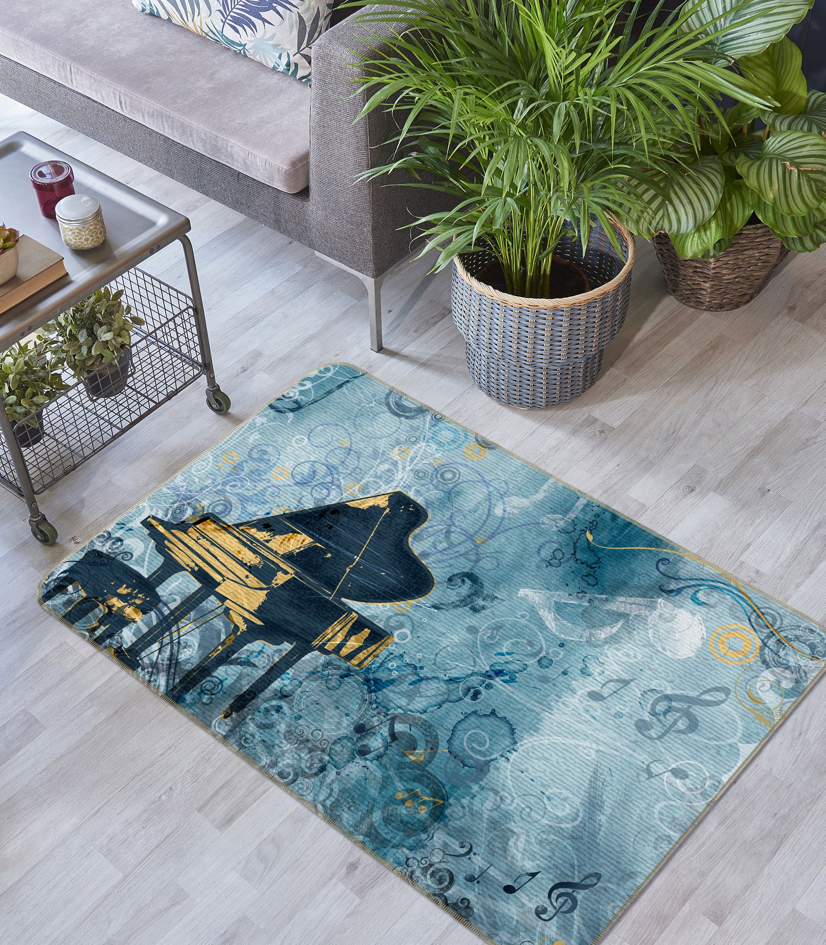 3D Piano 35228 Non Slip Rug Mat