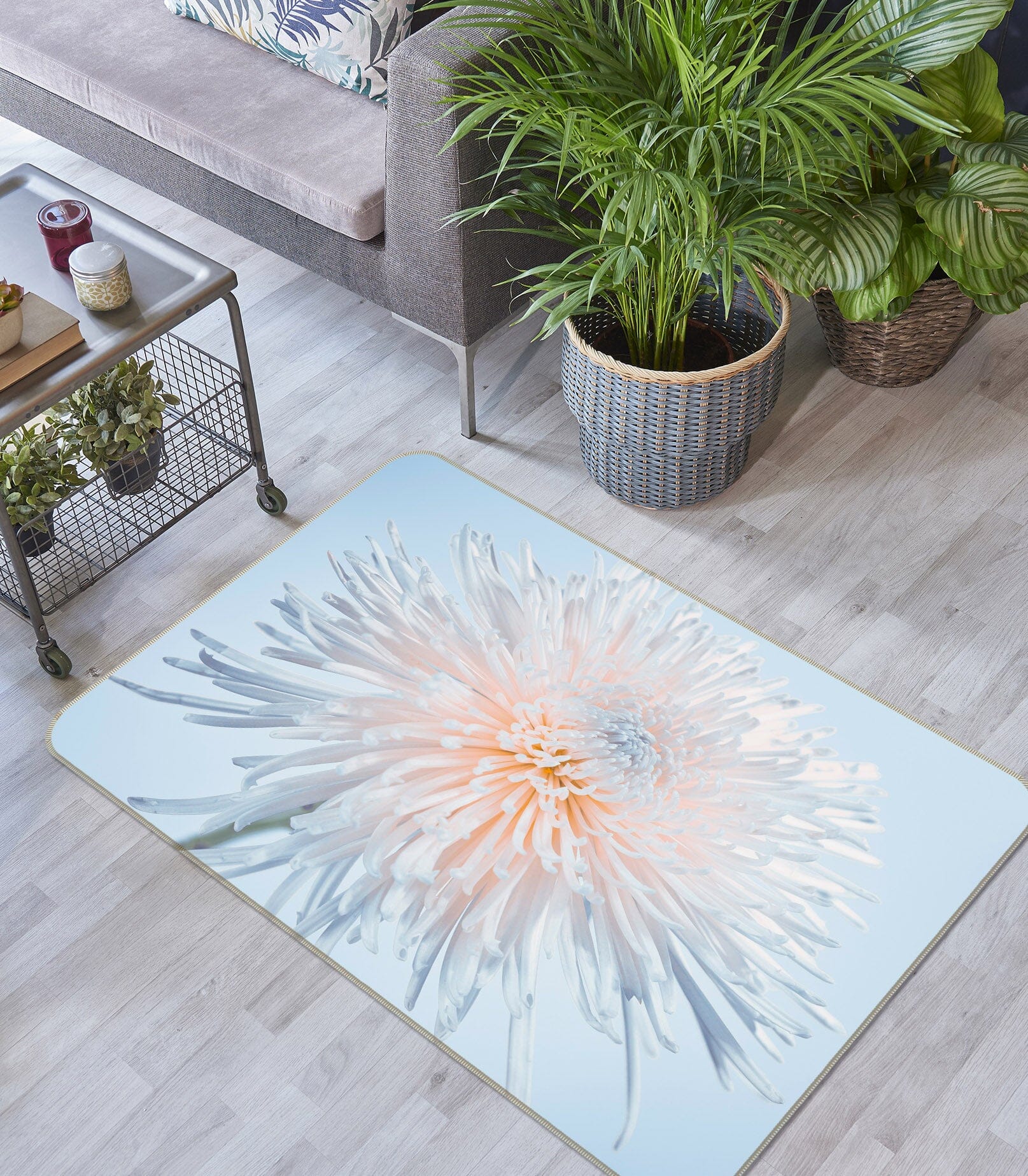 3D Sunny Flower 3011 Assaf Frank Rug Non Slip Rug Mat Mat AJ Creativity Home
