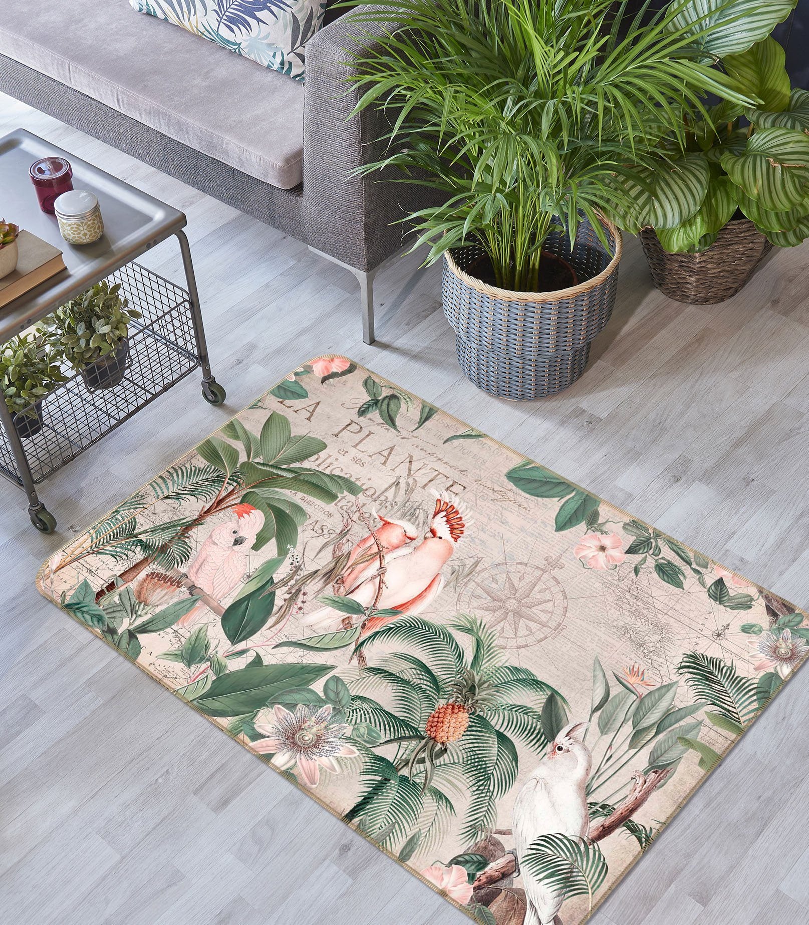 3D Animal Family 1041 Andrea haase Rug Non Slip Rug Mat Mat AJ Creativity Home