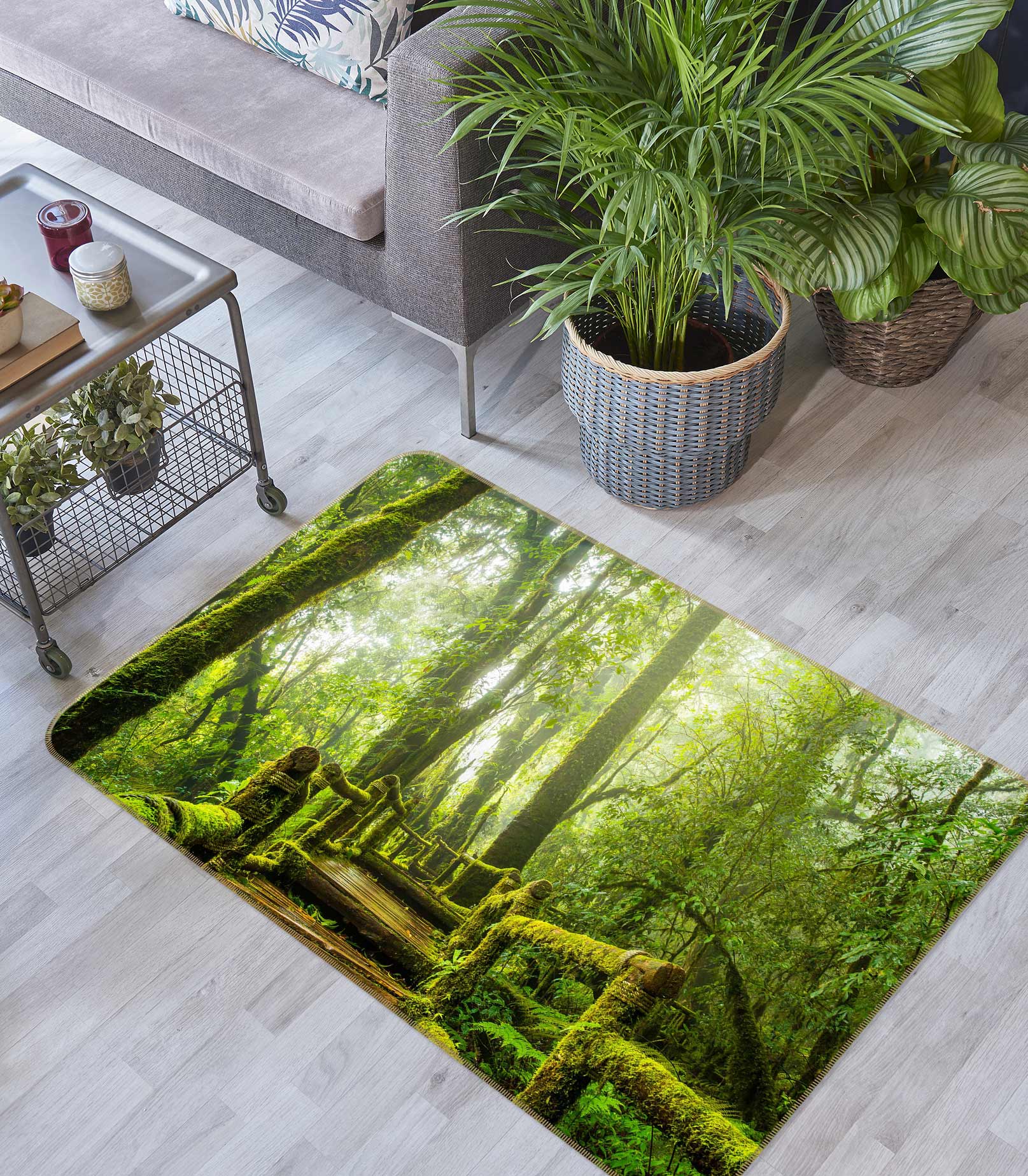 3D Forest 77223 Non Slip Rug Mat