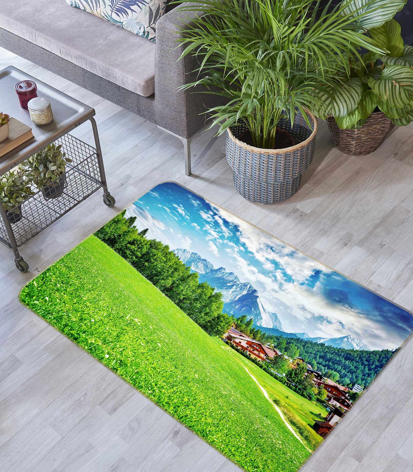 3D Grass 77131 Non Slip Rug Mat