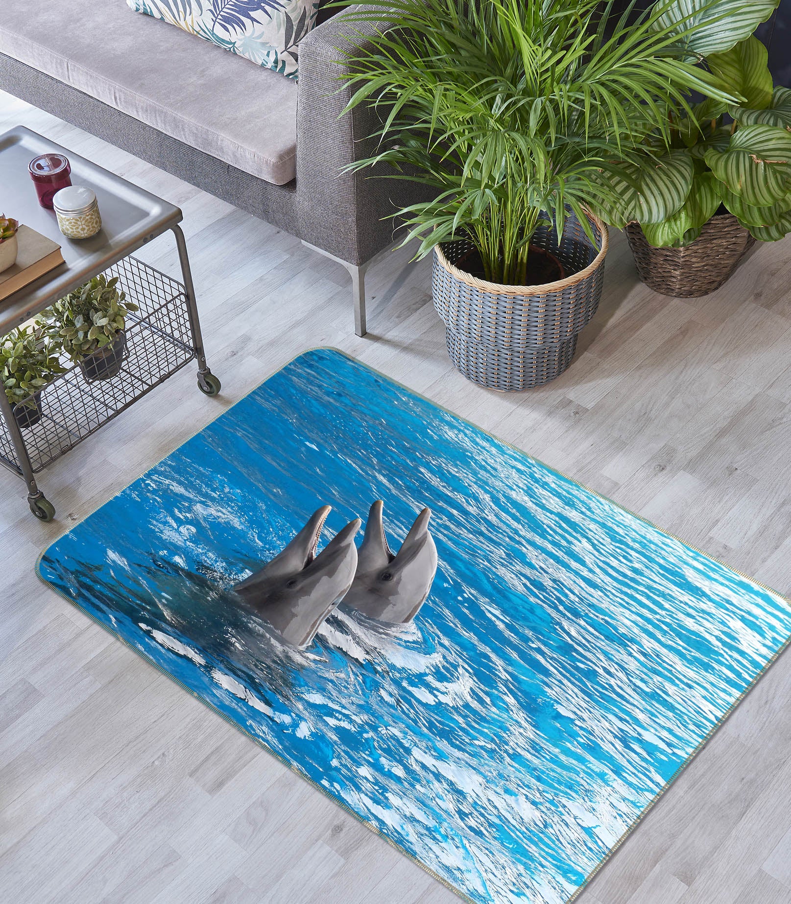 3D Dolphin 30215 Non Slip Rug Mat