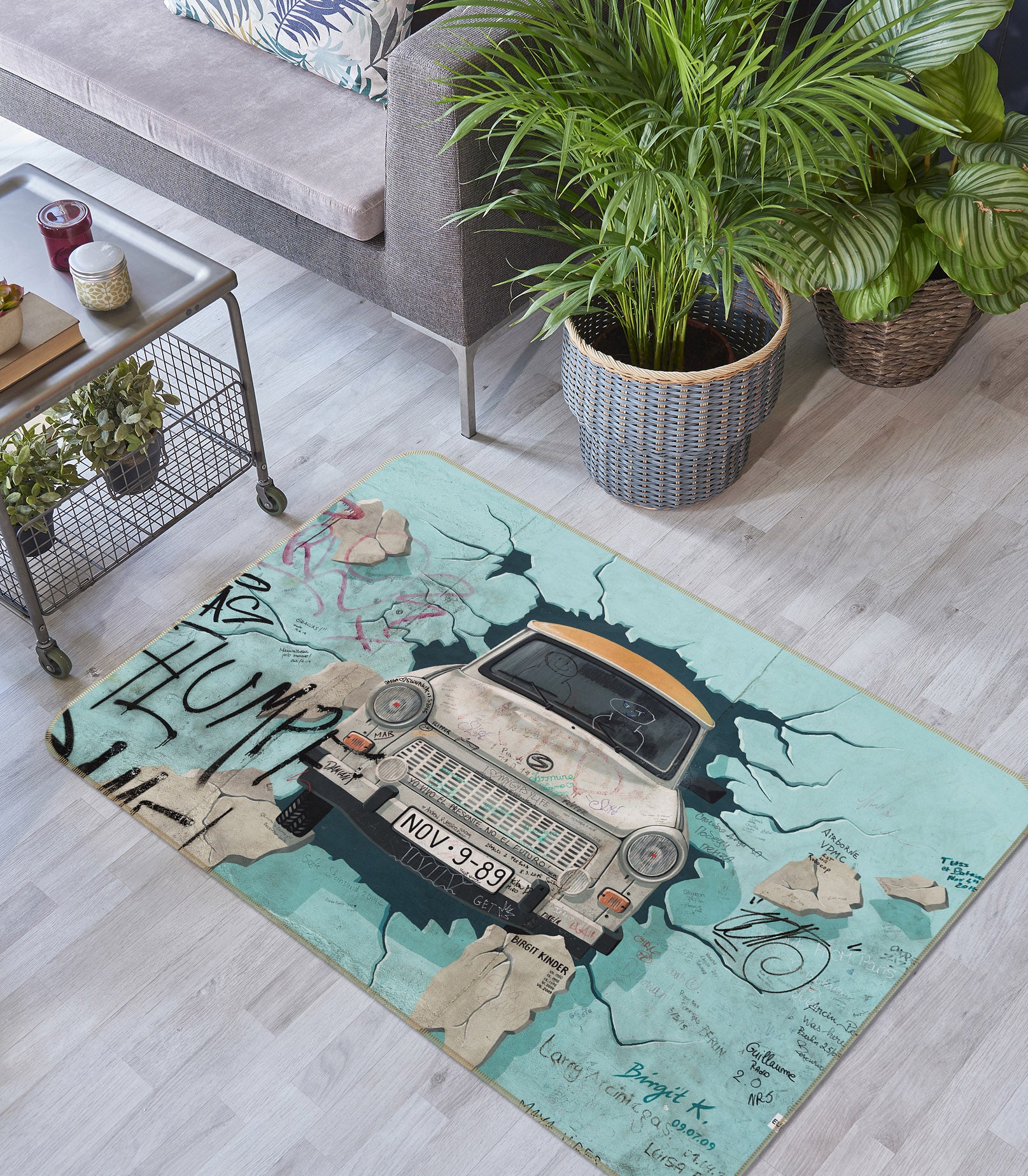 3D Car 35060 Non Slip Rug Mat
