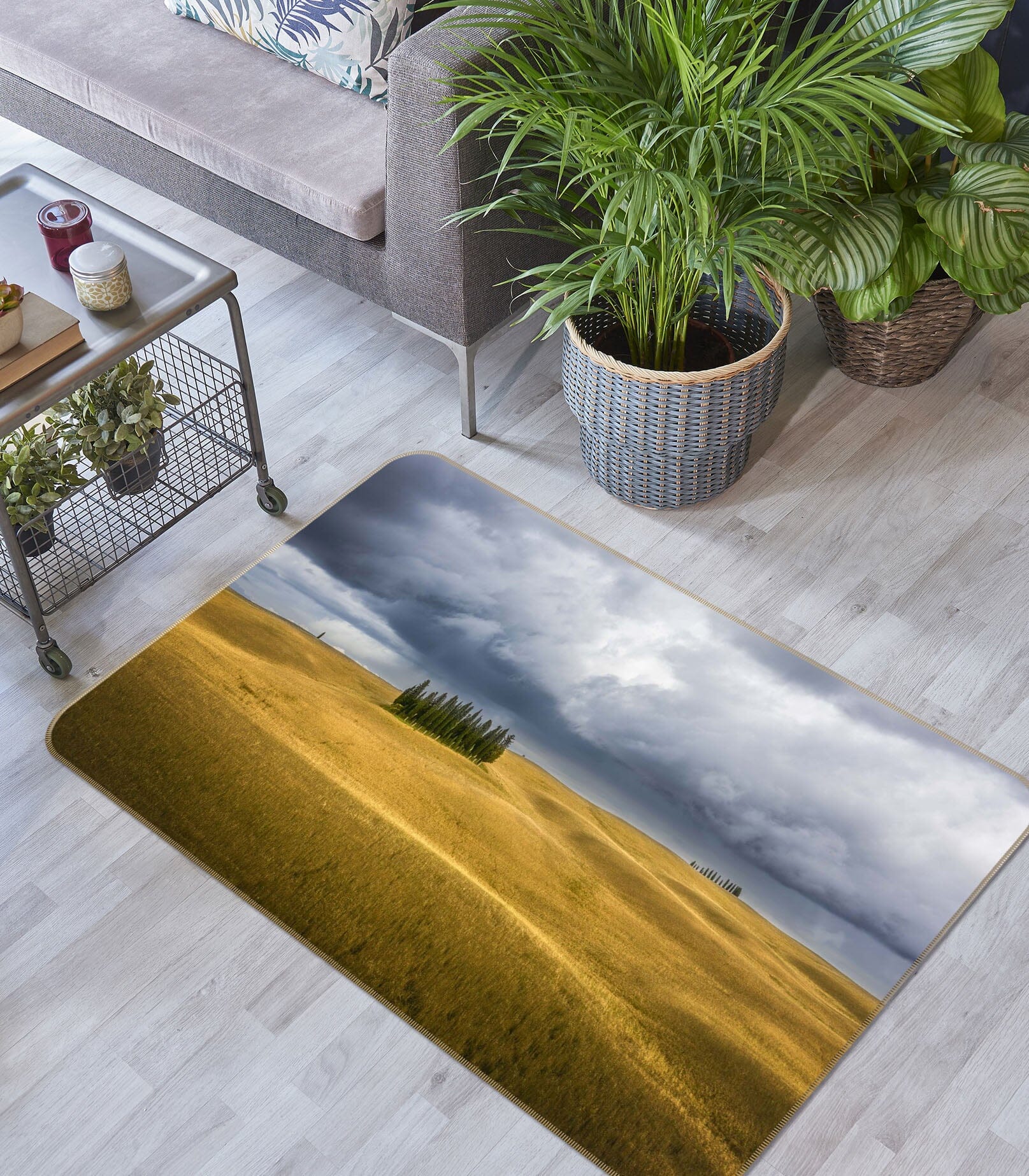 3D Golden Steppe 1125 Marco Carmassi Rug Non Slip Rug Mat Mat AJ Creativity Home