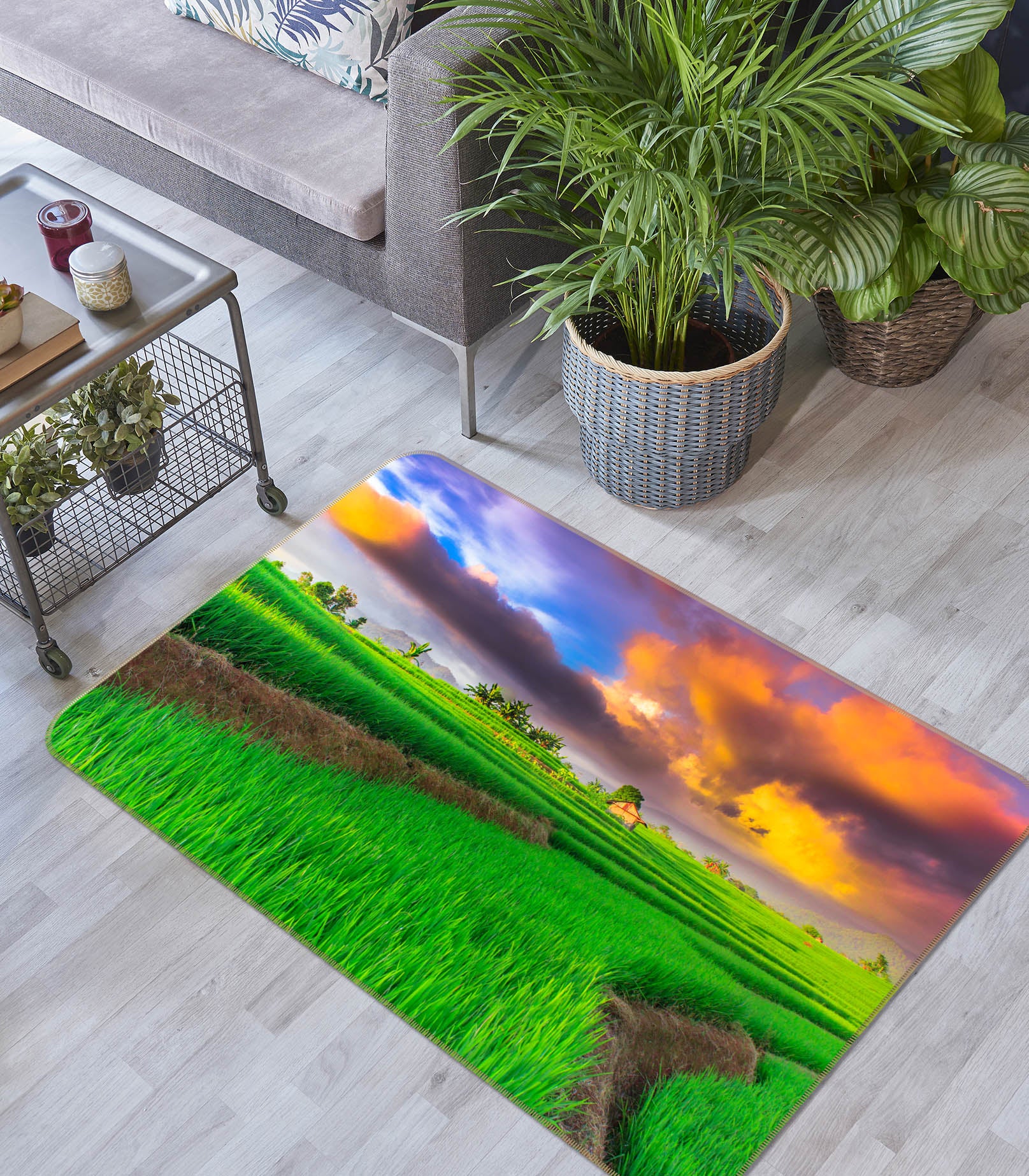 3D Grass 29134 Non Slip Rug Mat