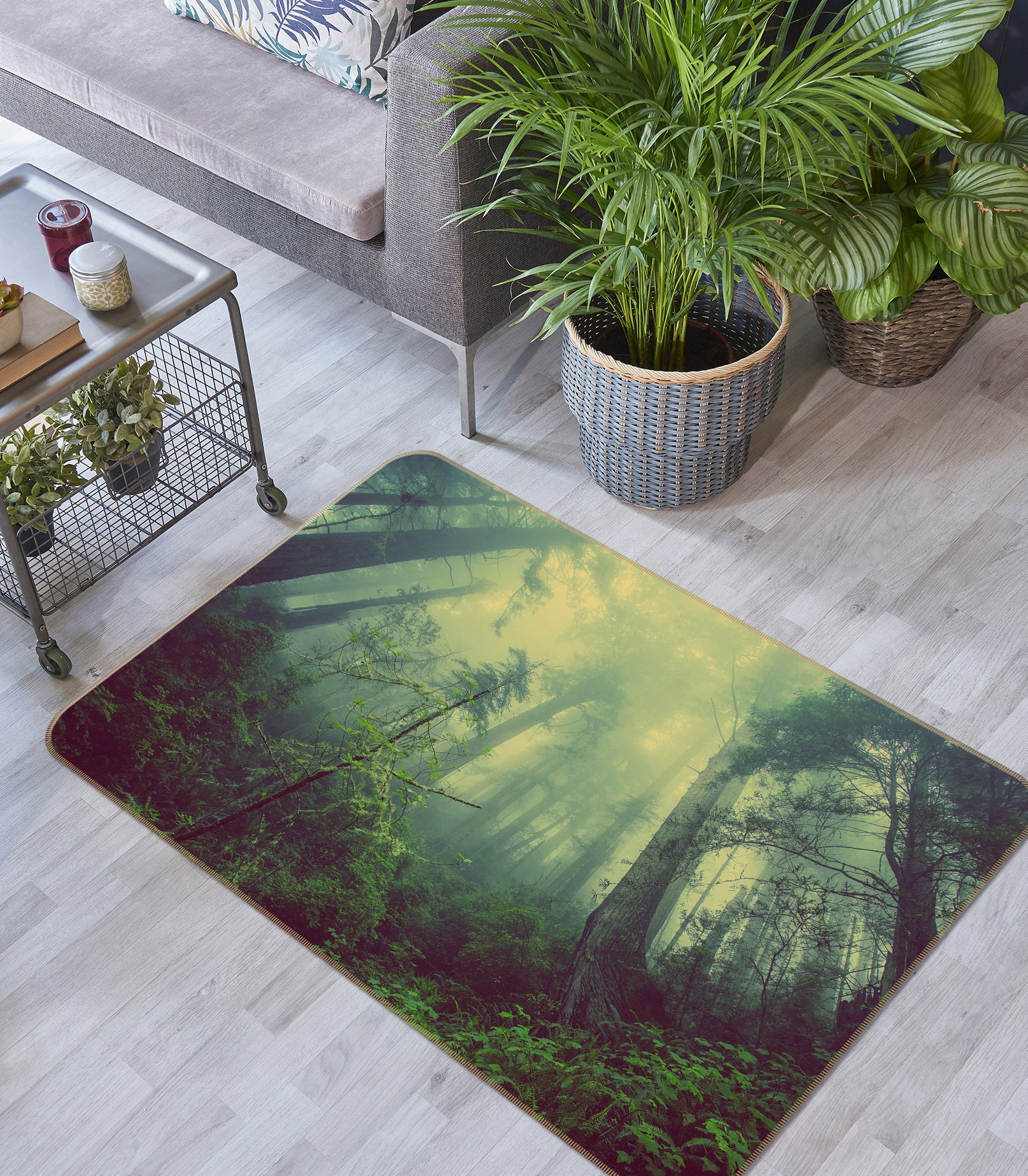 3D Forest 36135 Non Slip Rug Mat