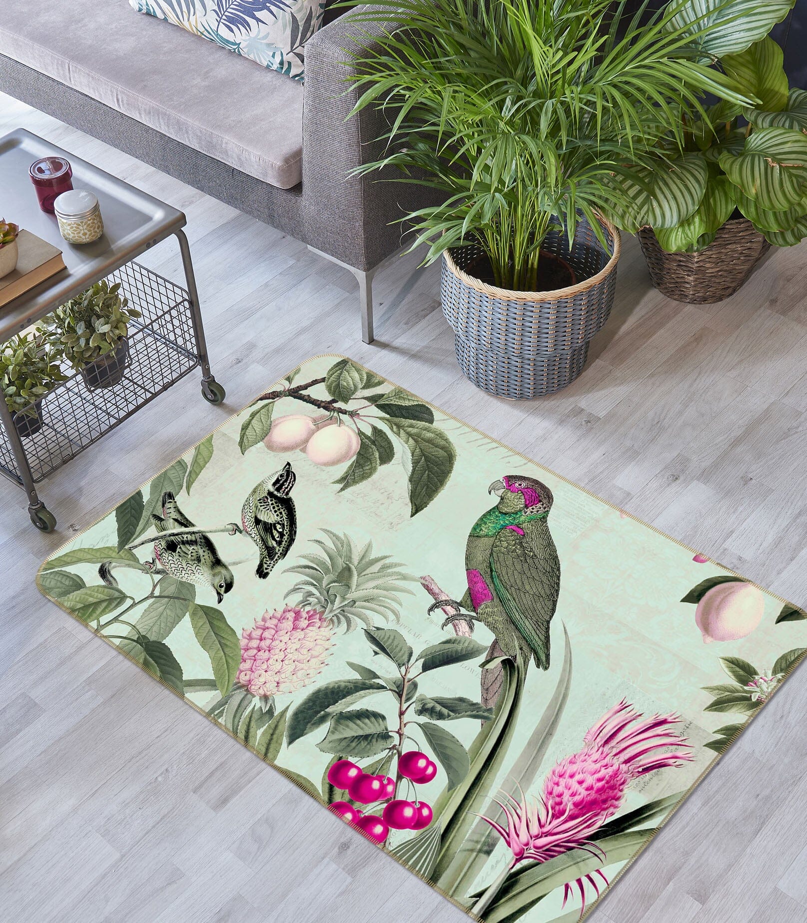 3D Fruit Paradise 1019 Andrea haase Rug Non Slip Rug Mat Mat AJ Creativity Home