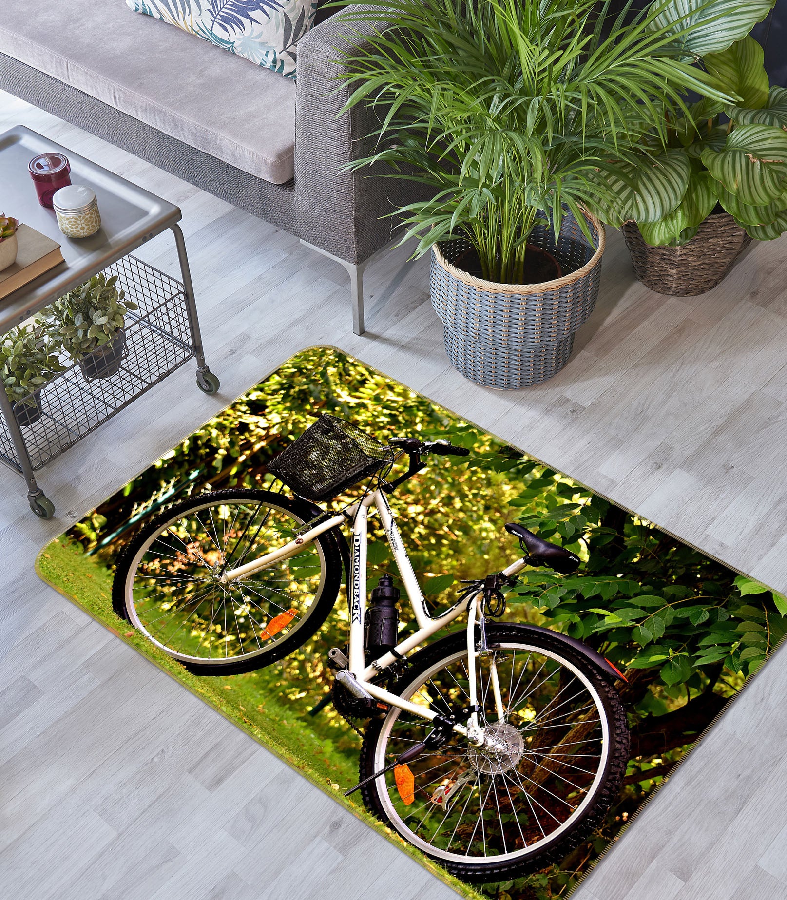 3D Bicycle 38201 Vehicle Non Slip Rug Mat