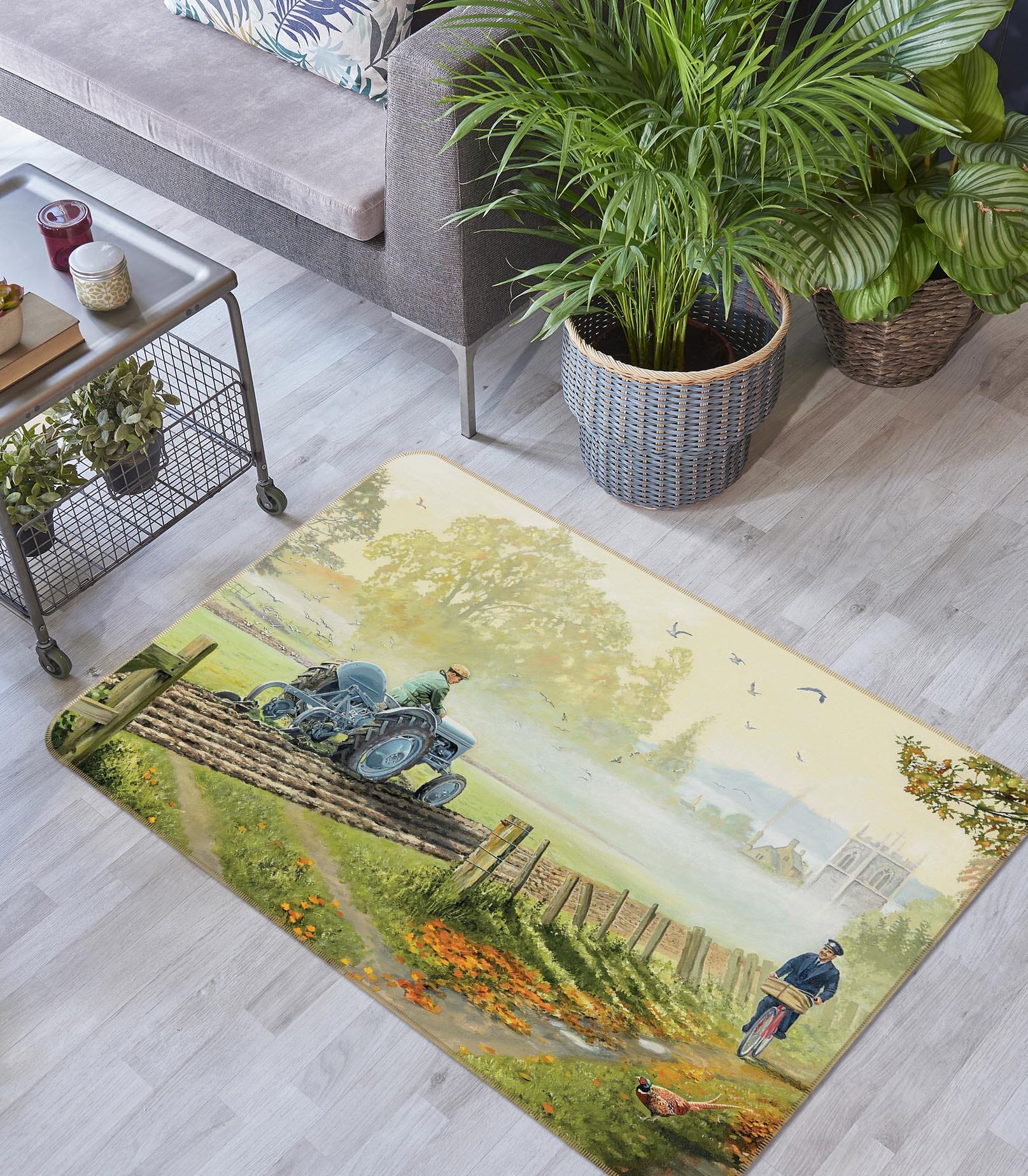 3D Early Birds 1073 Trevor Mitchell Rug Non Slip Rug Mat Mat AJ Creativity Home