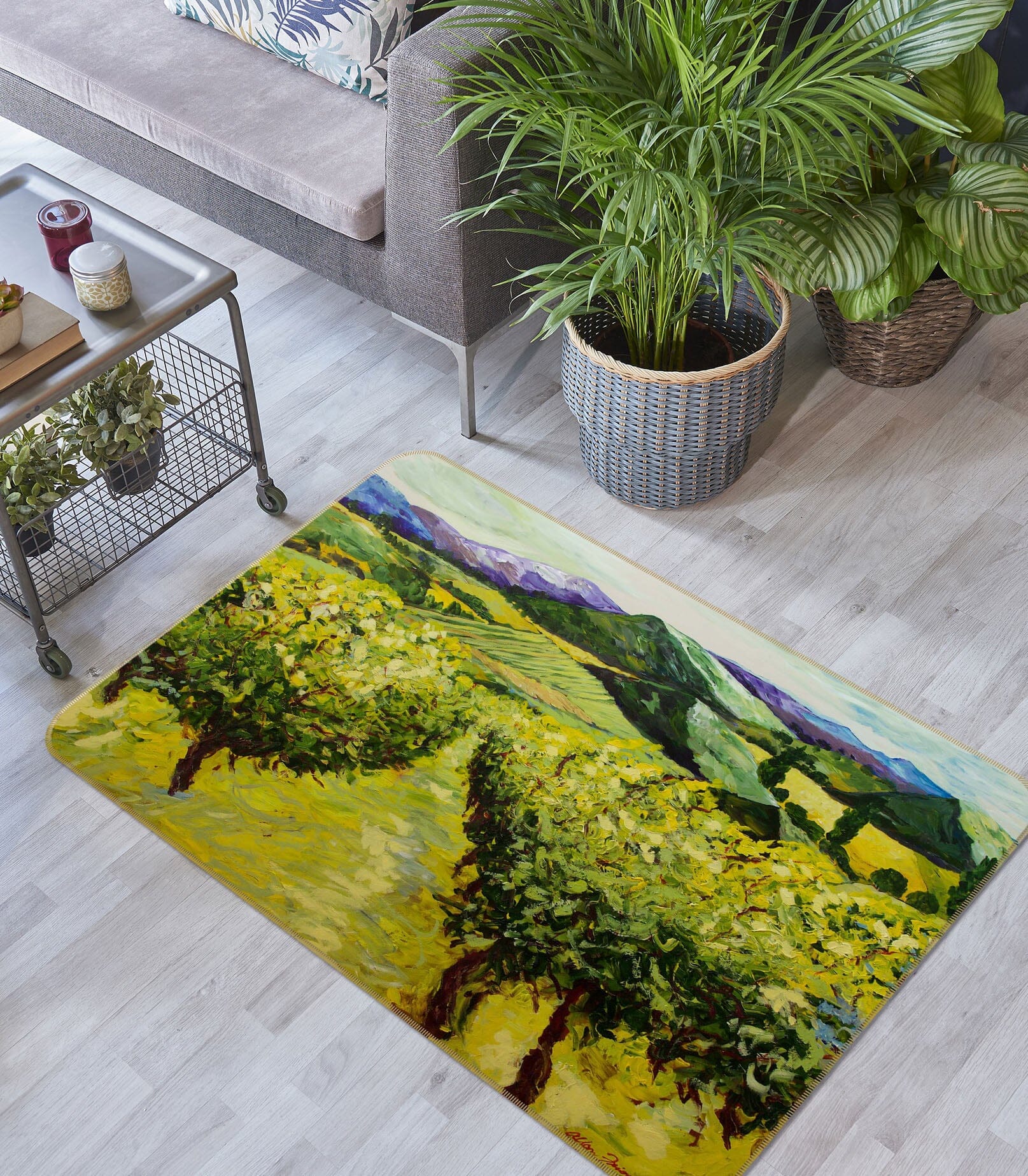 3D Prairie Tree 1010 Allan P. Friedlander Rug Non Slip Rug Mat Mat AJ Creativity Home