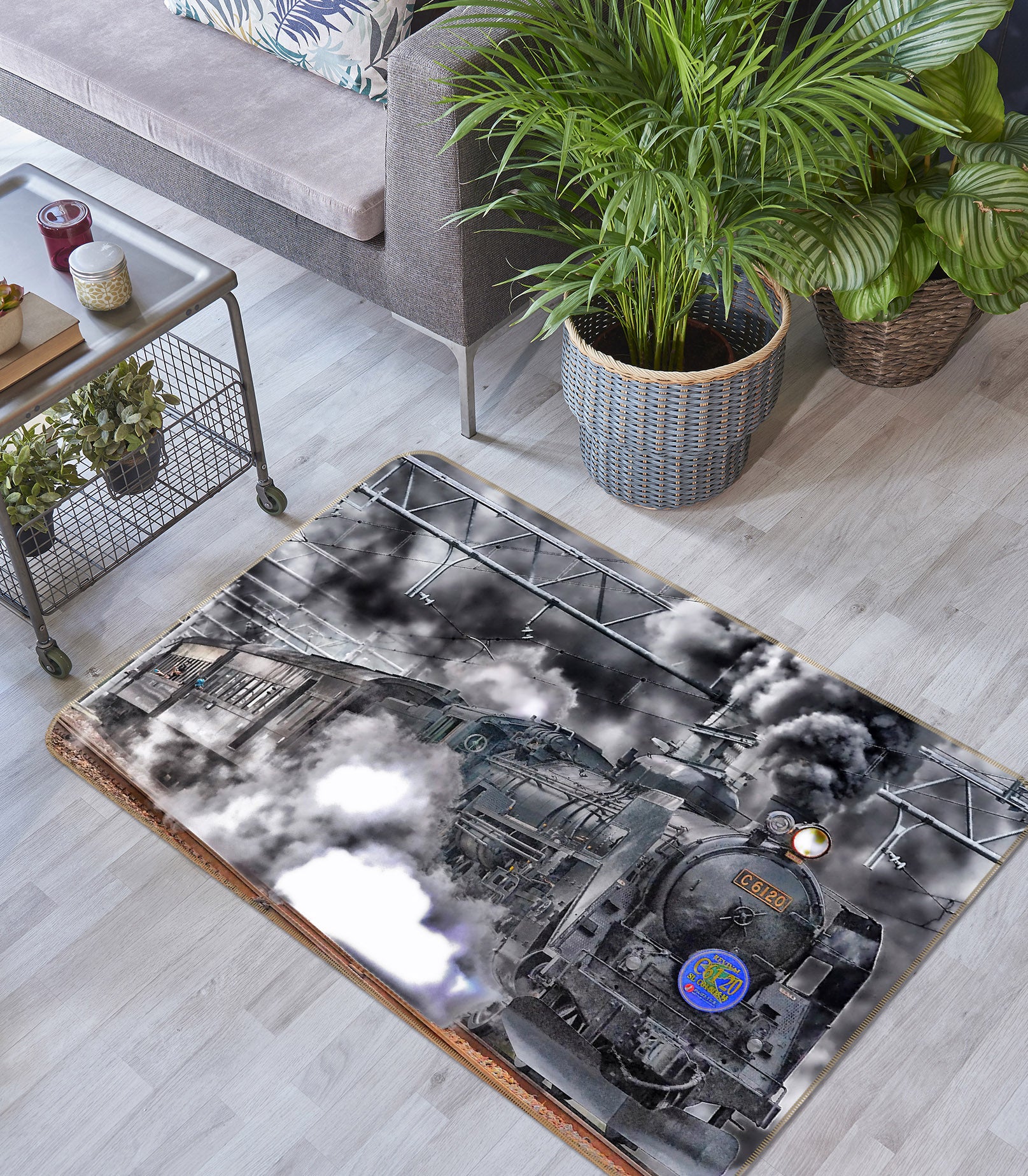 3D Train 38225 Vehicle Non Slip Rug Mat