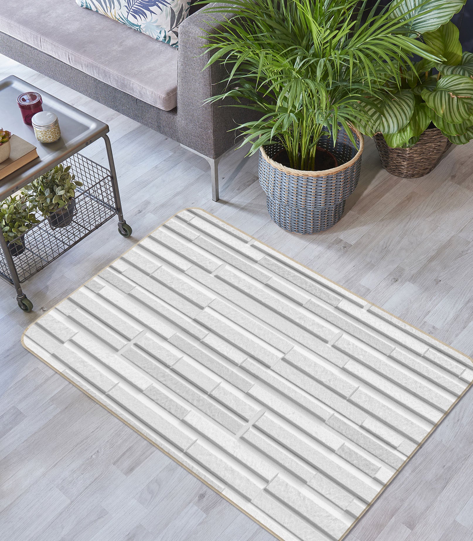 3D Strip 36076 Non Slip Rug Mat