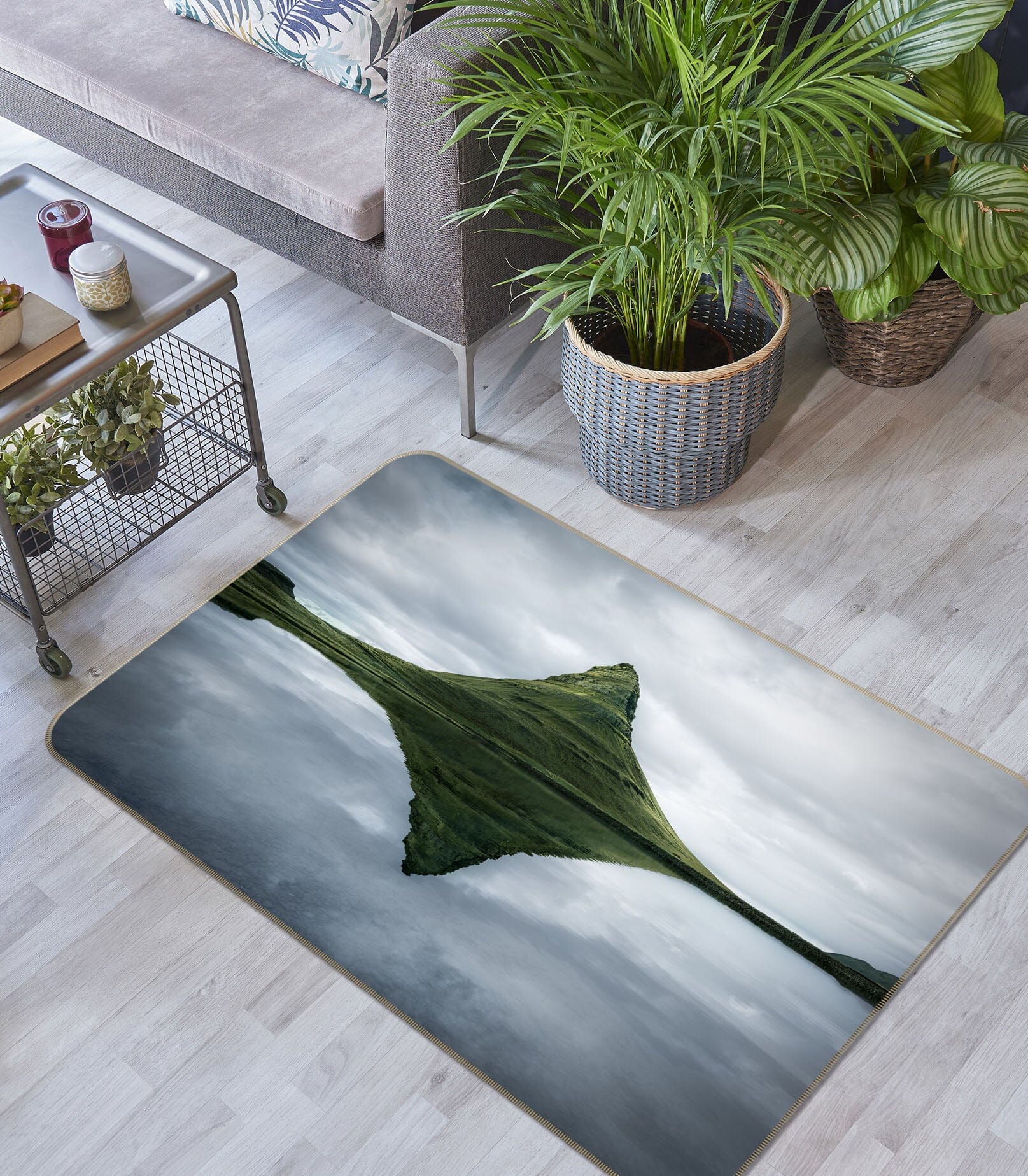 3D Lake Mountain 1115 Marco Carmassi Rug Non Slip Rug Mat Mat AJ Creativity Home