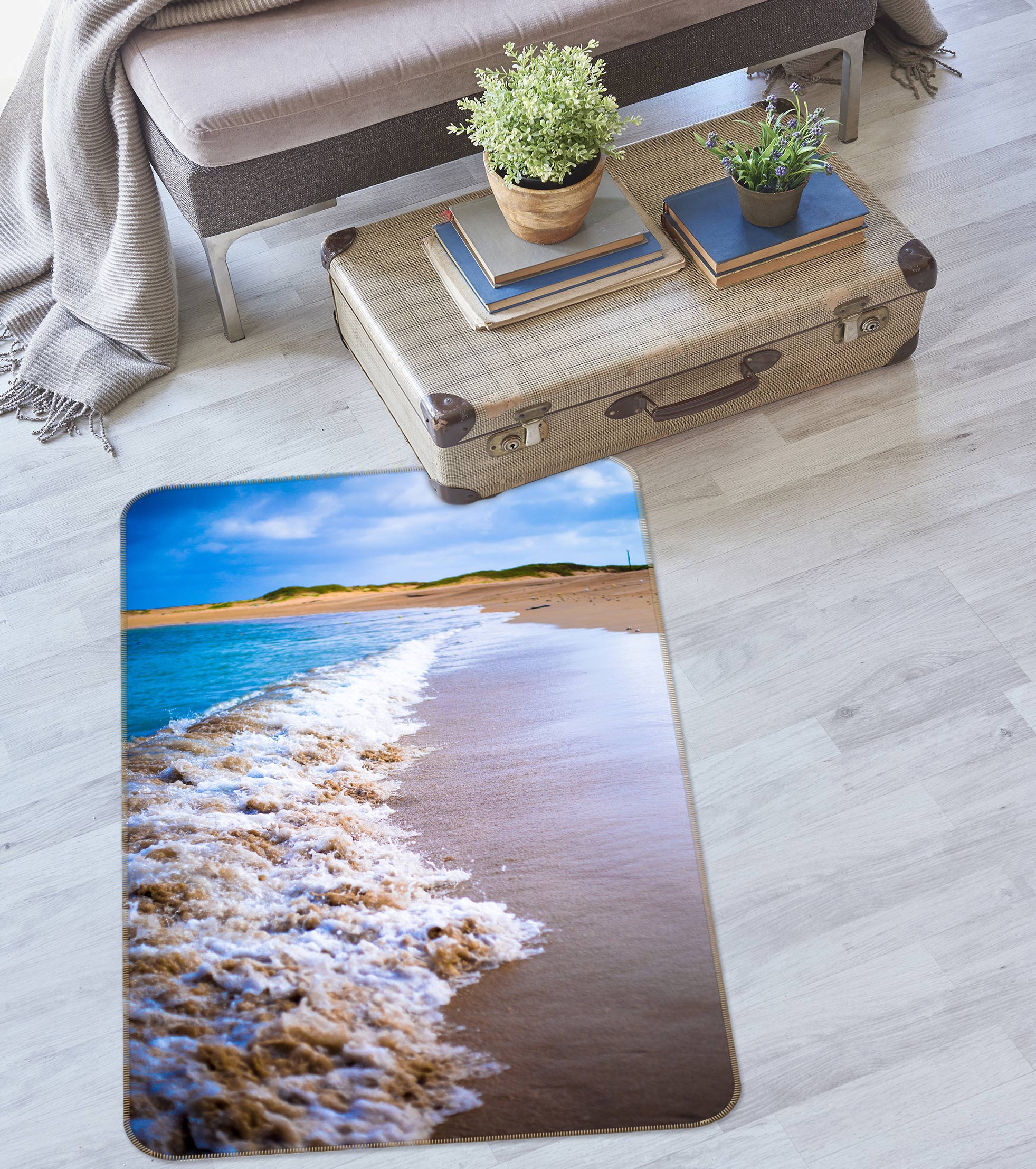 3D Seaside 27006 Non Slip Rug Mat