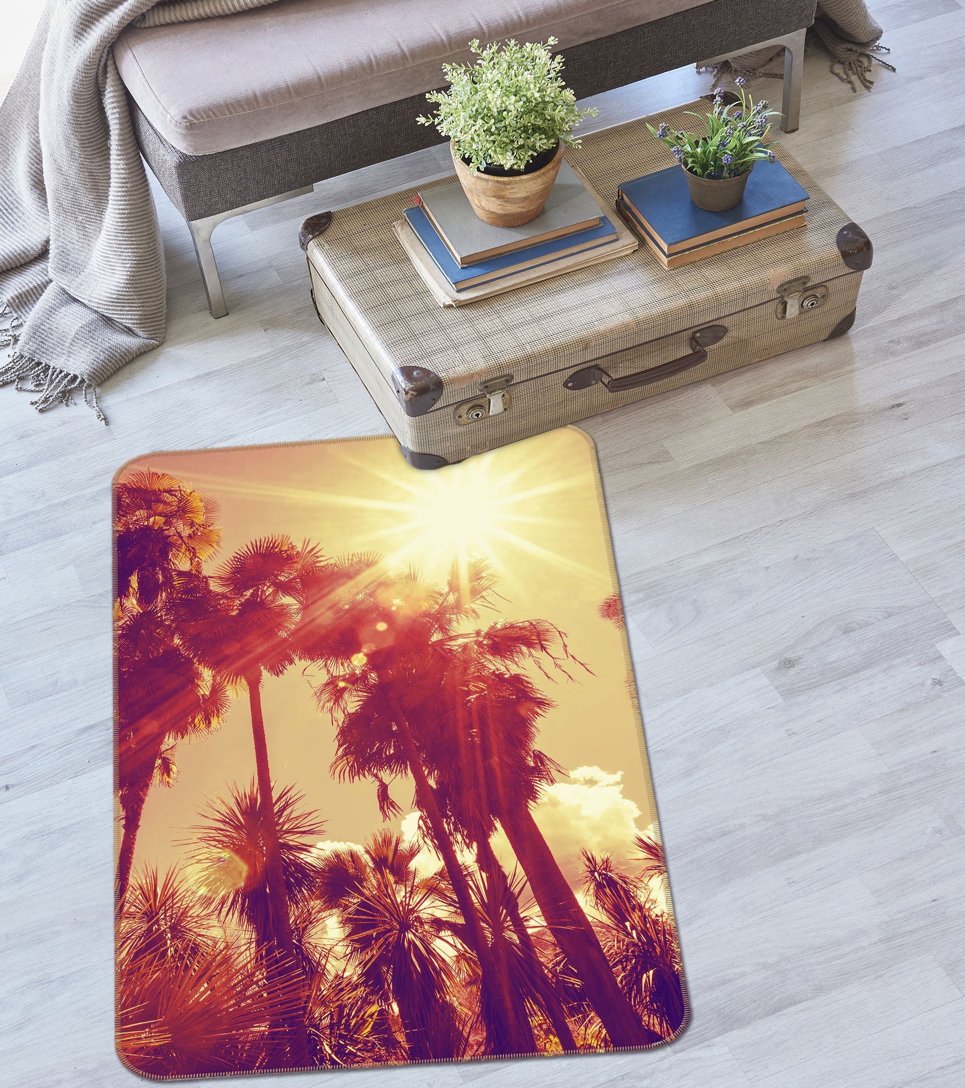 3D Coconut Grove 26128 Non Slip Rug Mat