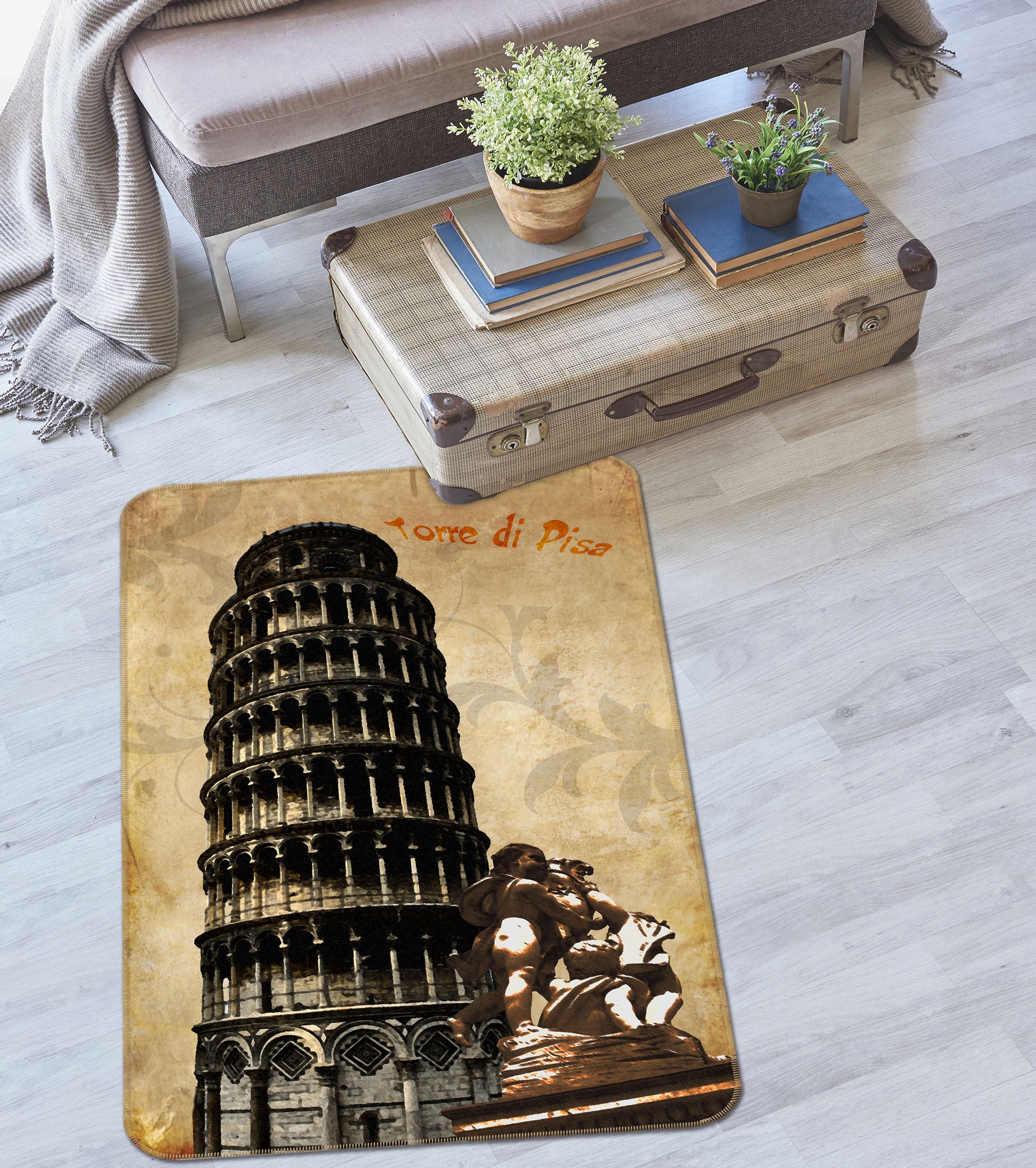 3D Building 32139 Non Slip Rug Mat