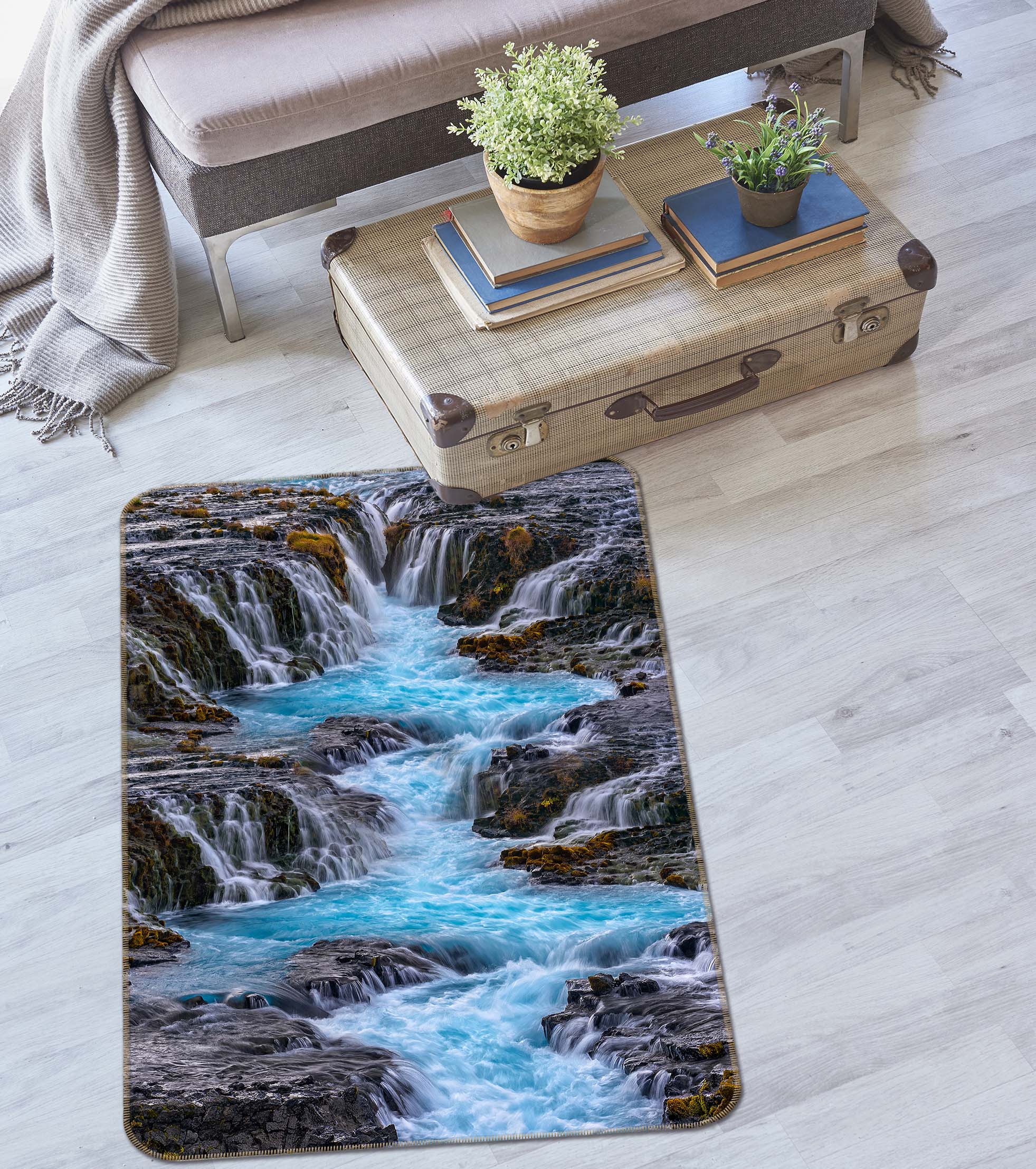 3D Torrent 26078 Non Slip Rug Mat