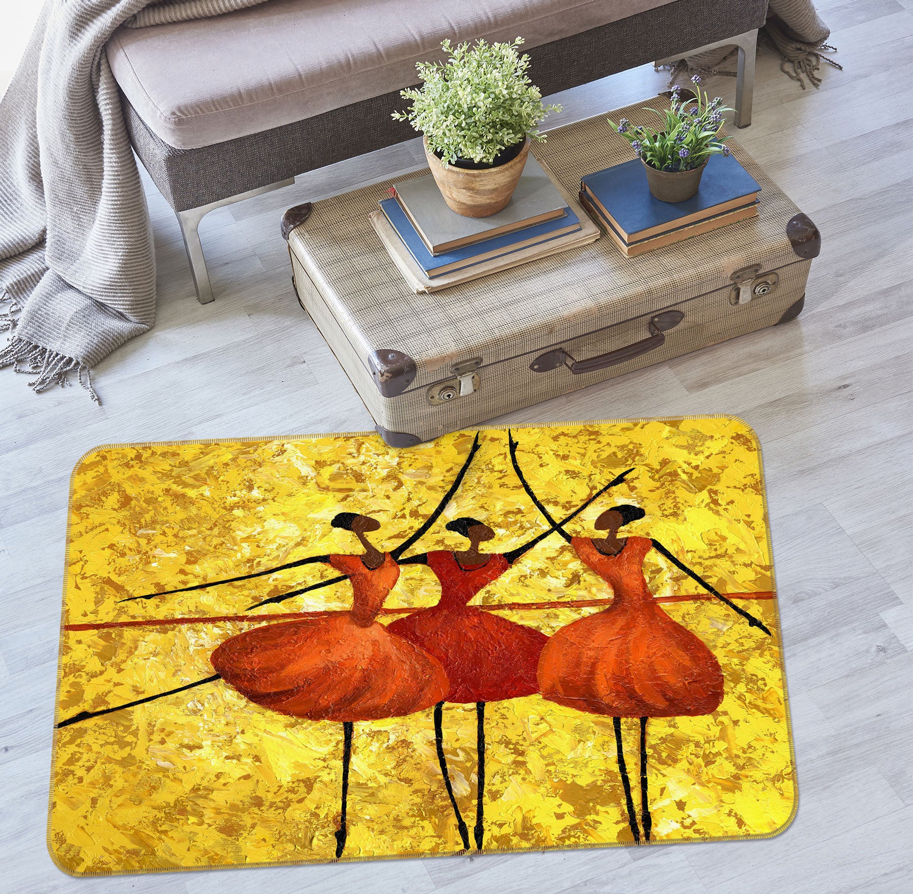 3D Dance 33158 Non Slip Rug Mat