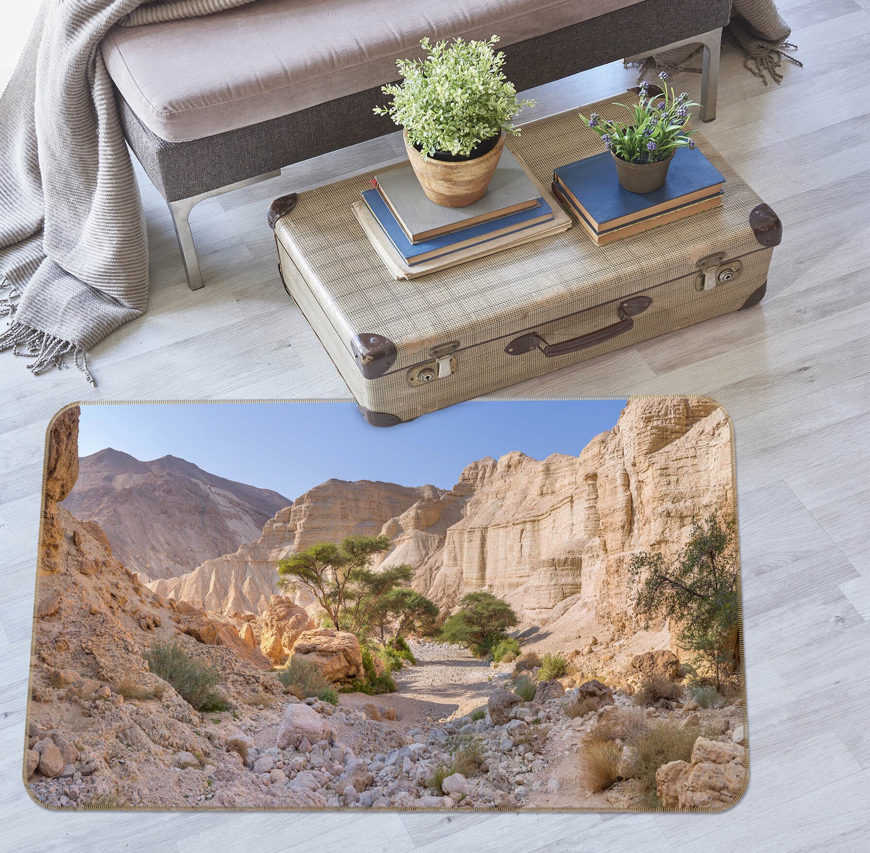 3D Sunny Valley 3027 Assaf Frank Rug Non Slip Rug Mat Mat AJ Creativity Home