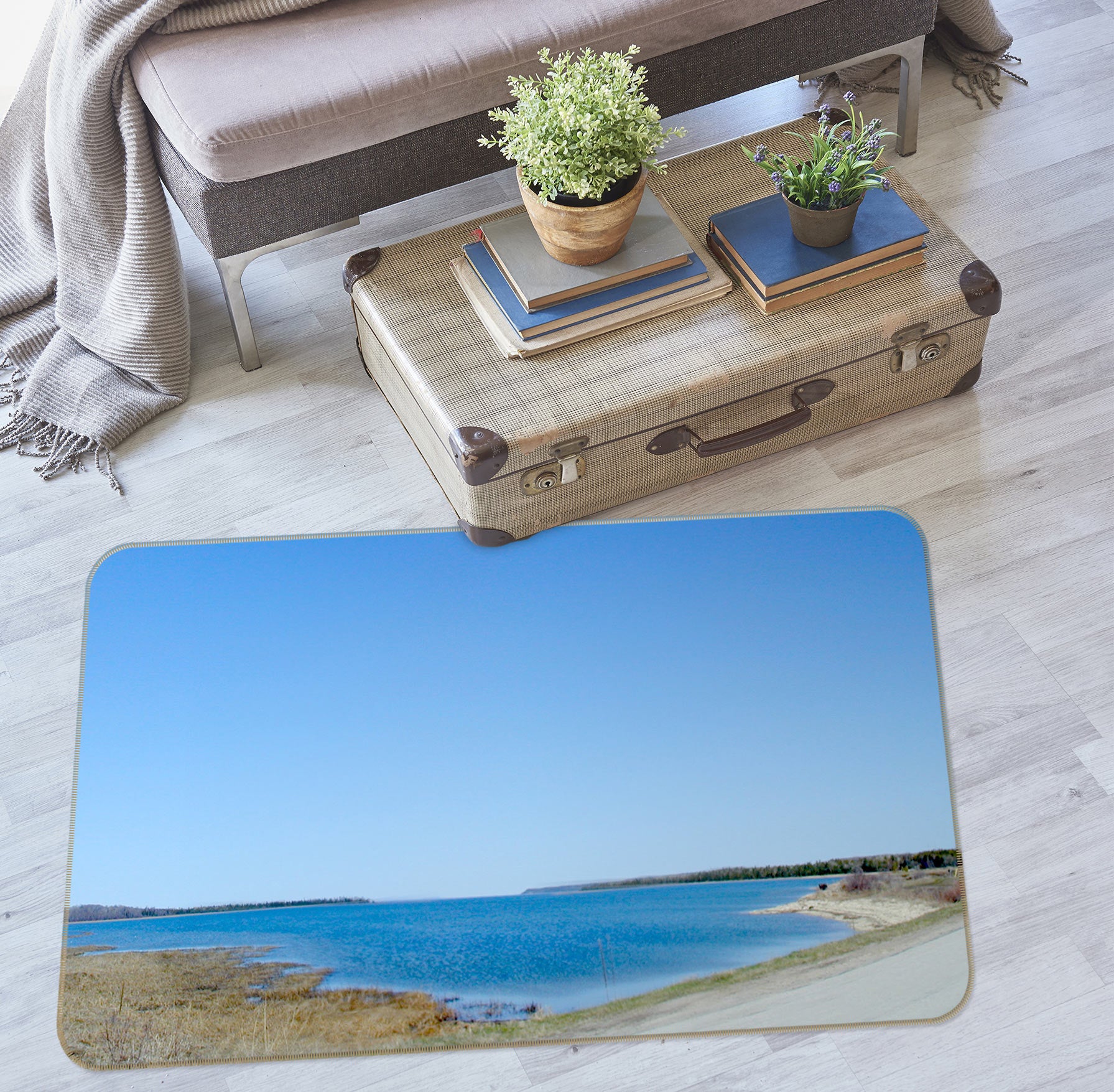 3D Seaside 75278 Non Slip Rug Mat
