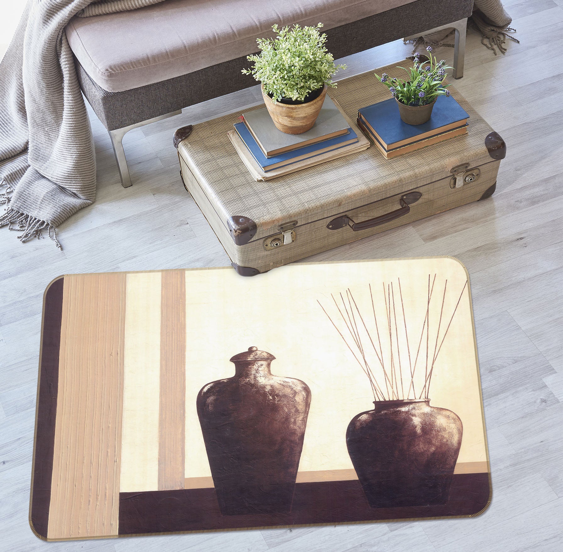 3D Bottle 32052 Non Slip Rug Mat