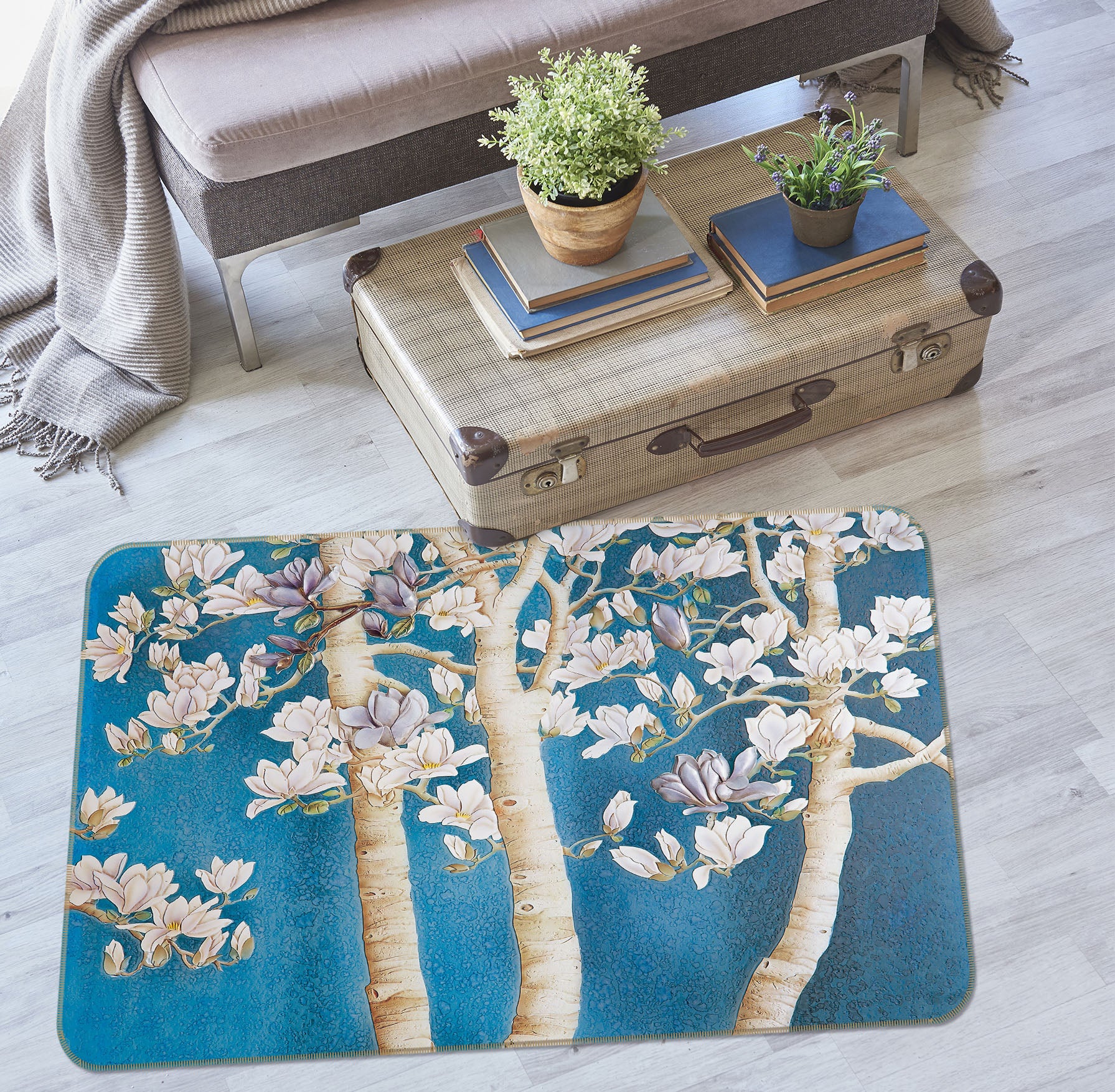 3D Tree 32090 Non Slip Rug Mat