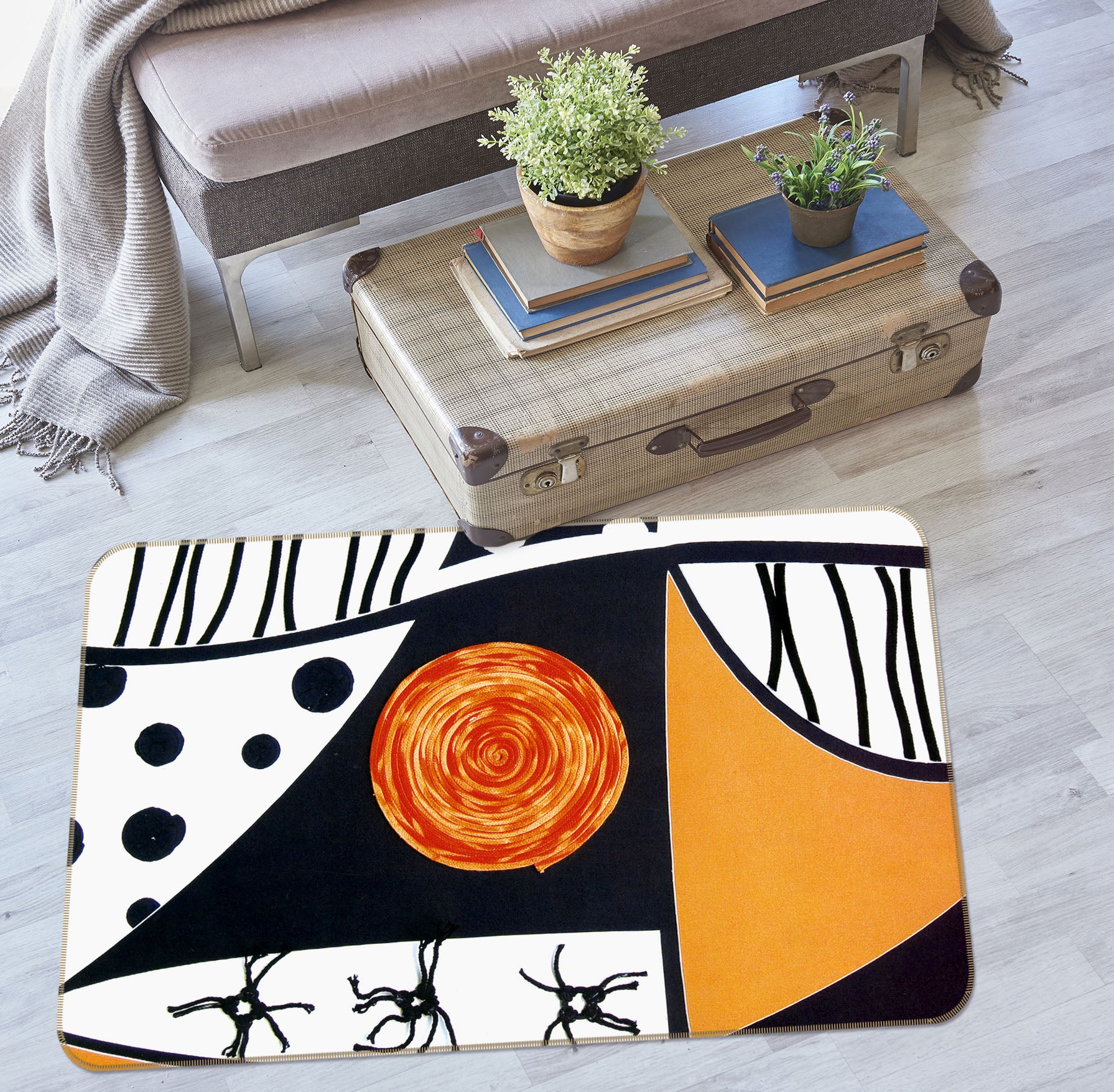 3D Pattern 31193 Non Slip Rug Mat