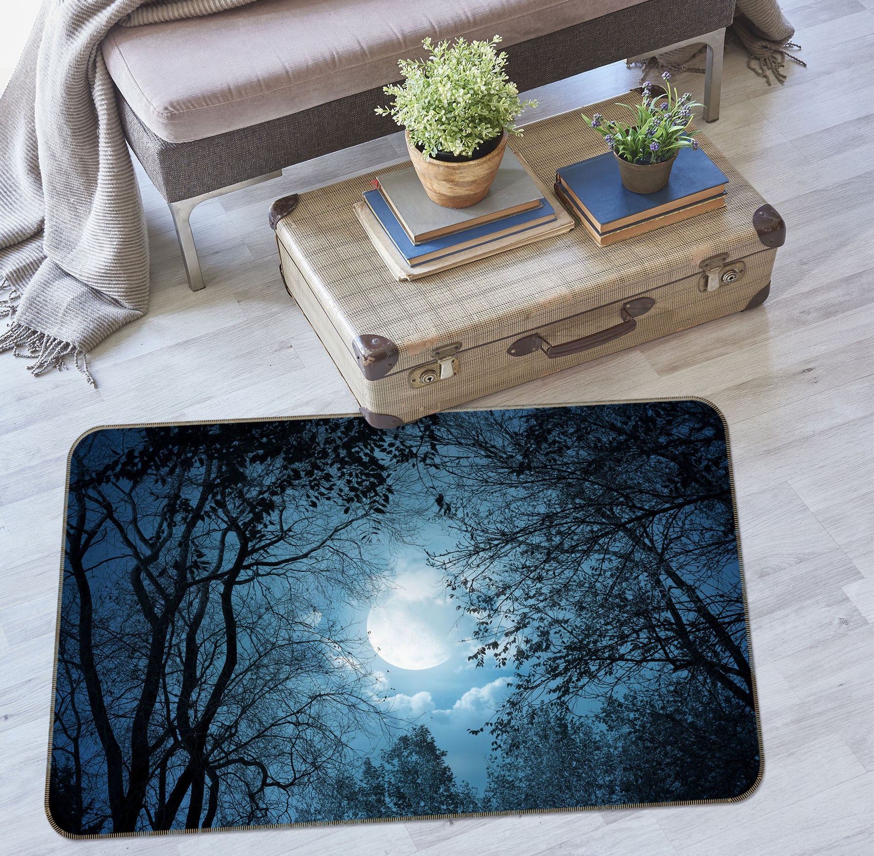 3D Dead Wood 31172 Non Slip Rug Mat