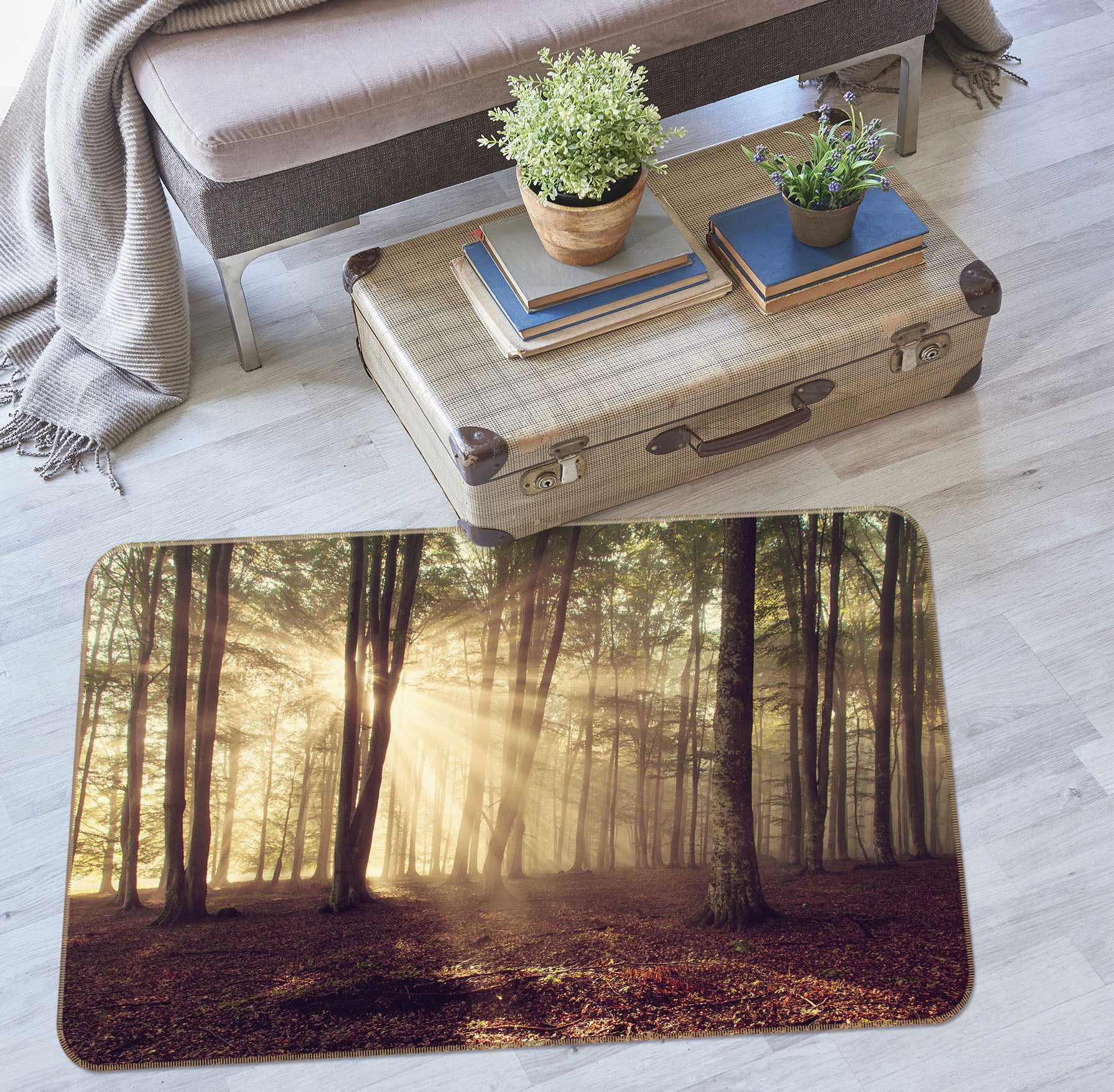 3D Forest 31110 Non Slip Rug Mat