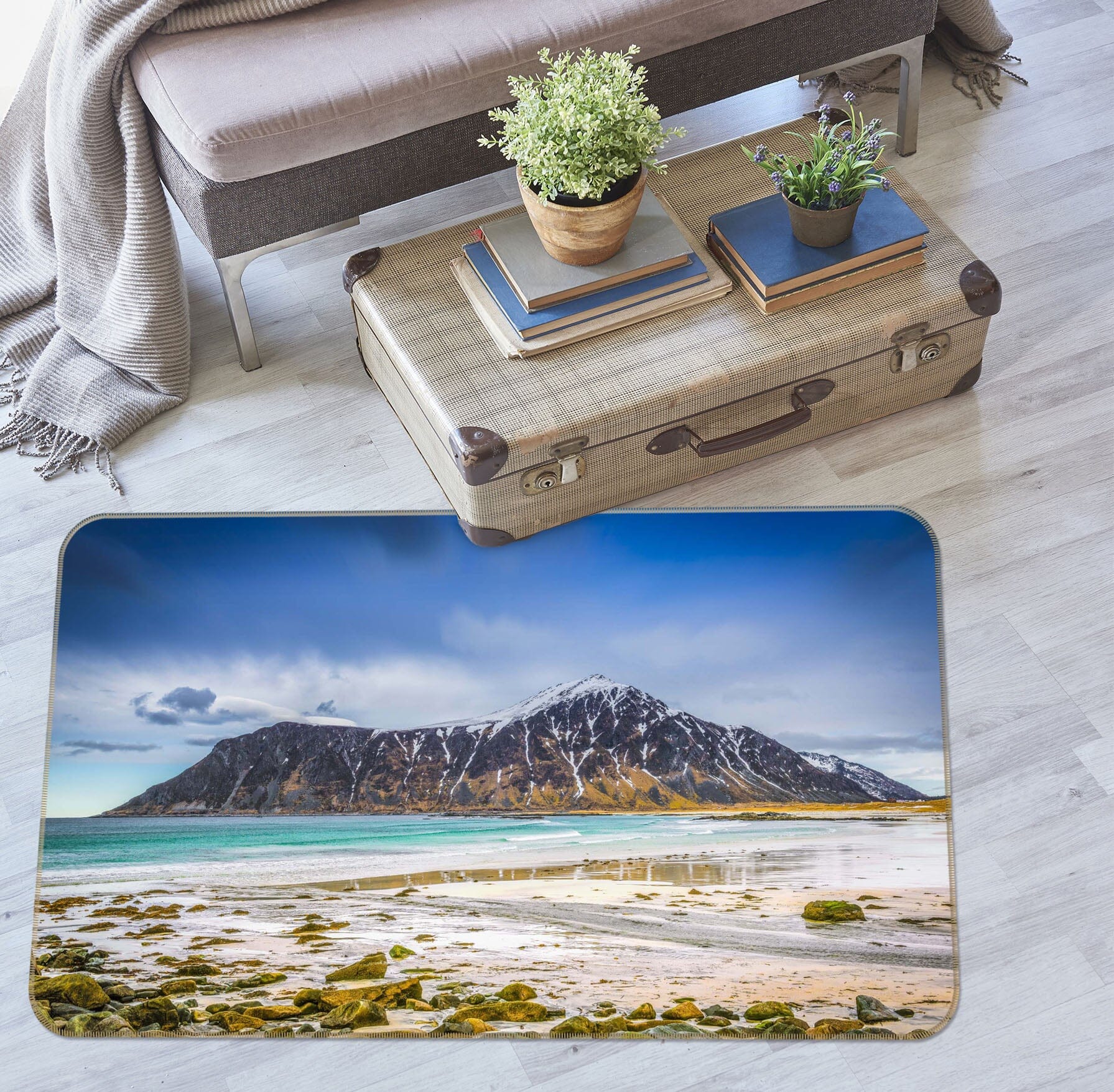 3D Blue Sea 1134 Marco Carmassi Rug Non Slip Rug Mat Mat AJ Creativity Home