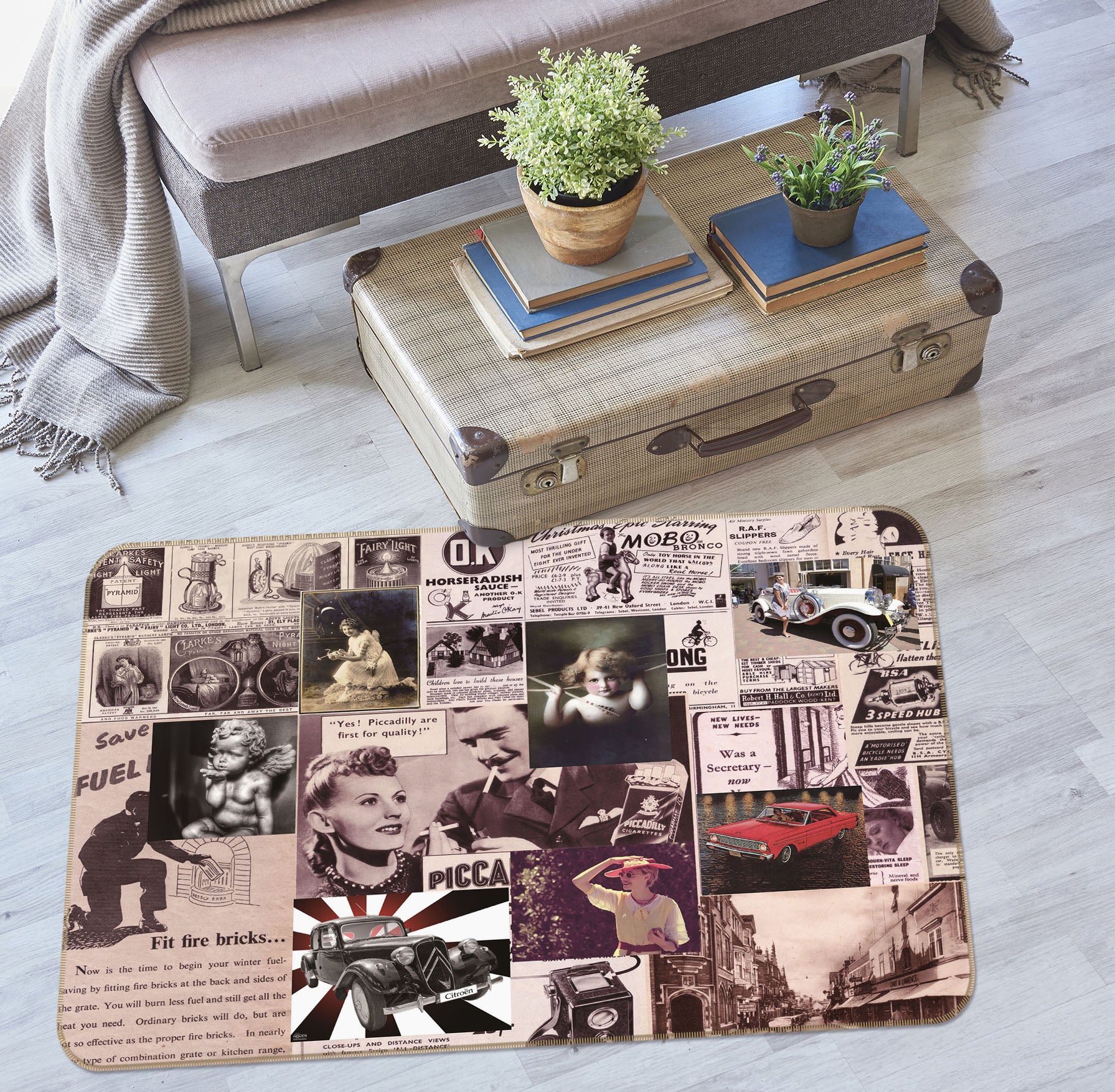 3D Poster 34003 Non Slip Rug Mat