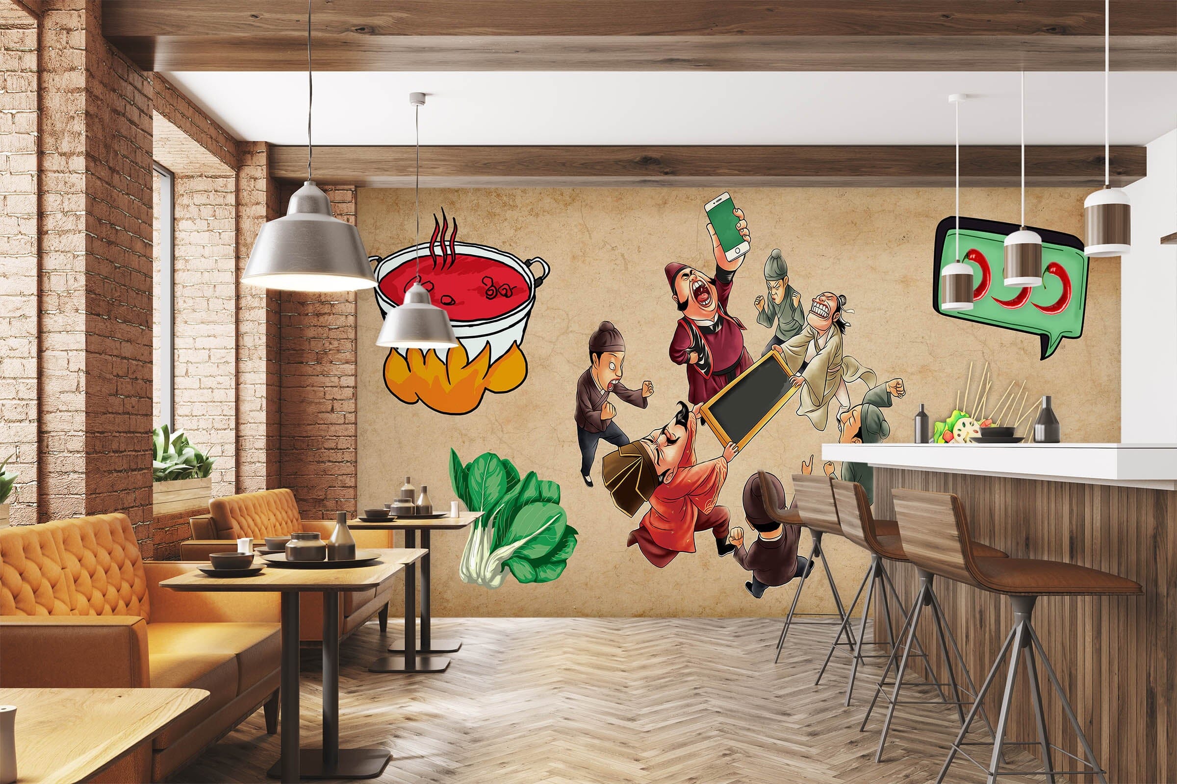 3D Working People 3012 Wall Murals Wallpaper AJ Wallpaper 2