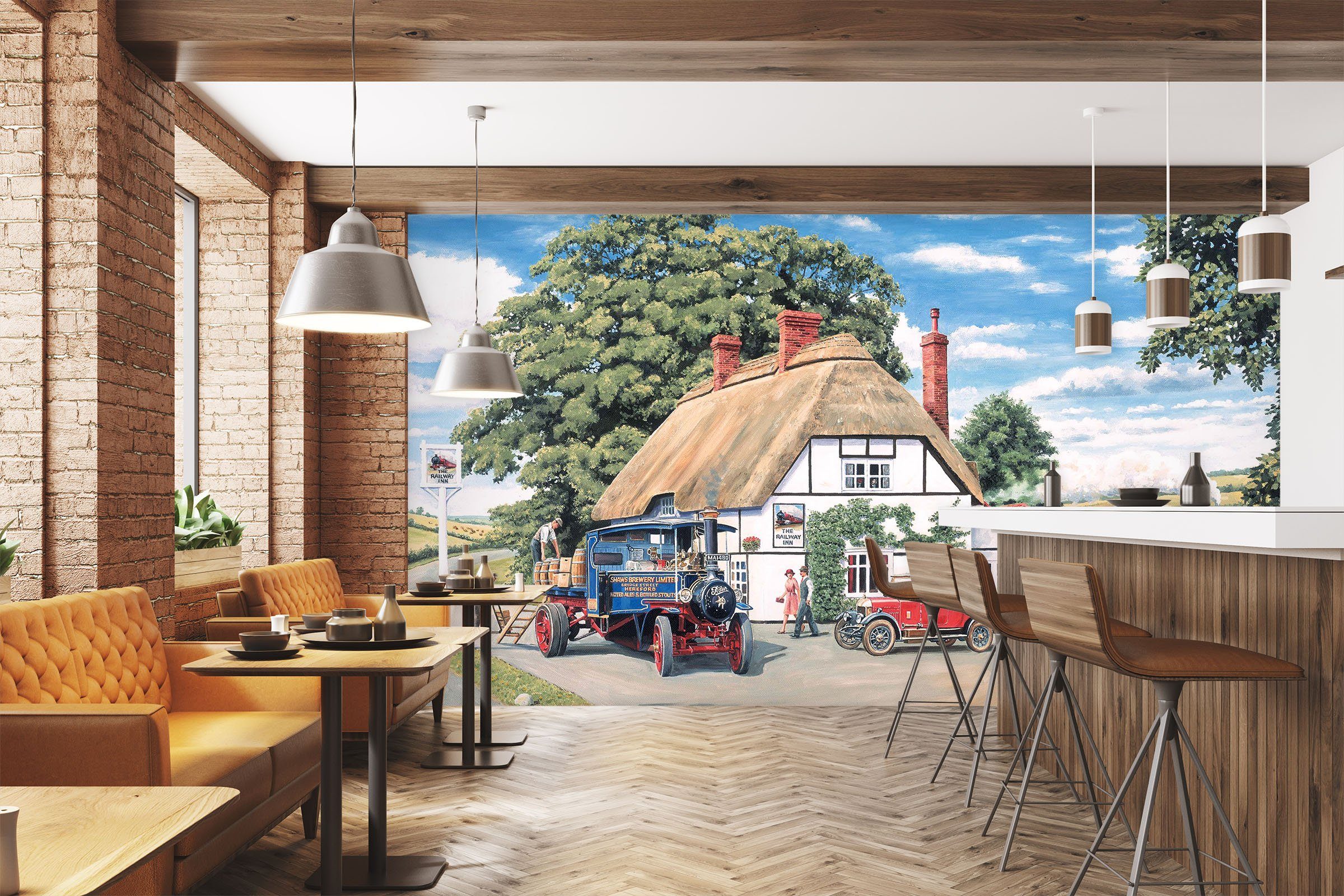 3D Build House 1018 Trevor Mitchell Wall Mural Wall Murals Wallpaper AJ Wallpaper 2