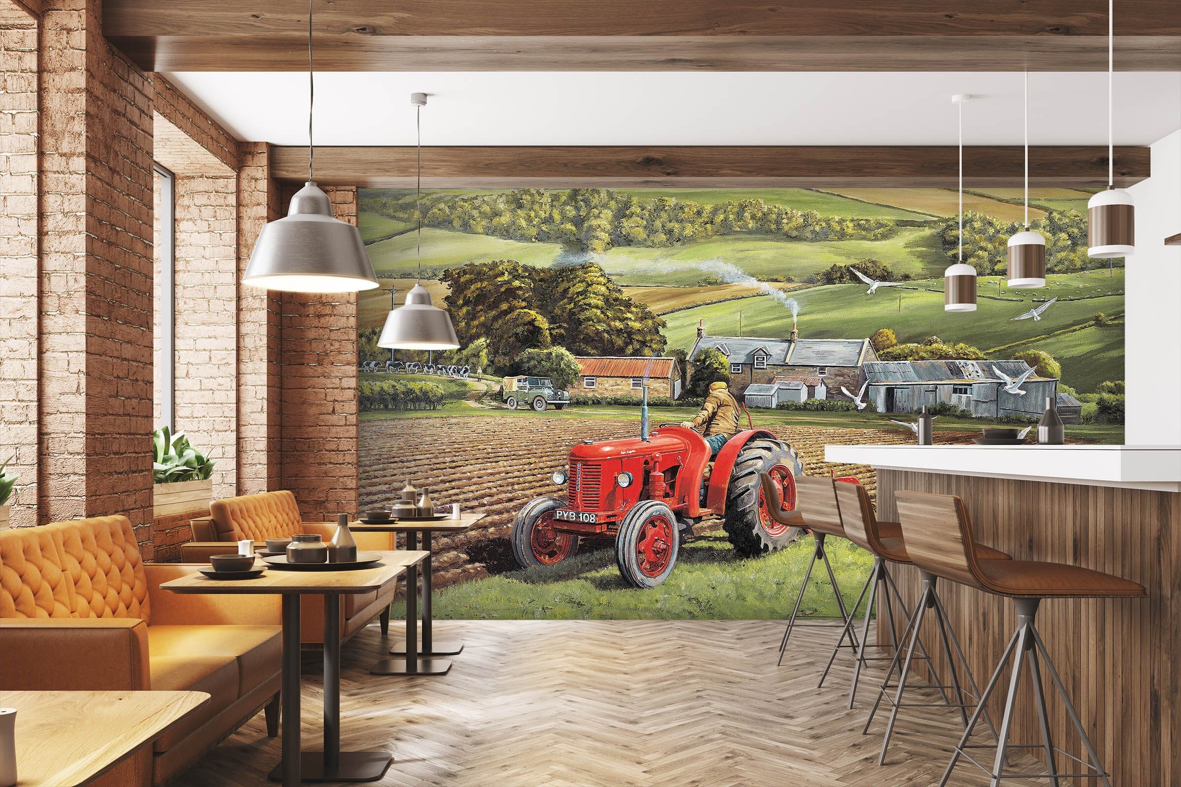 3D Master At Work 1037 Trevor Mitchell Wall Mural Wall Murals Wallpaper AJ Wallpaper 2