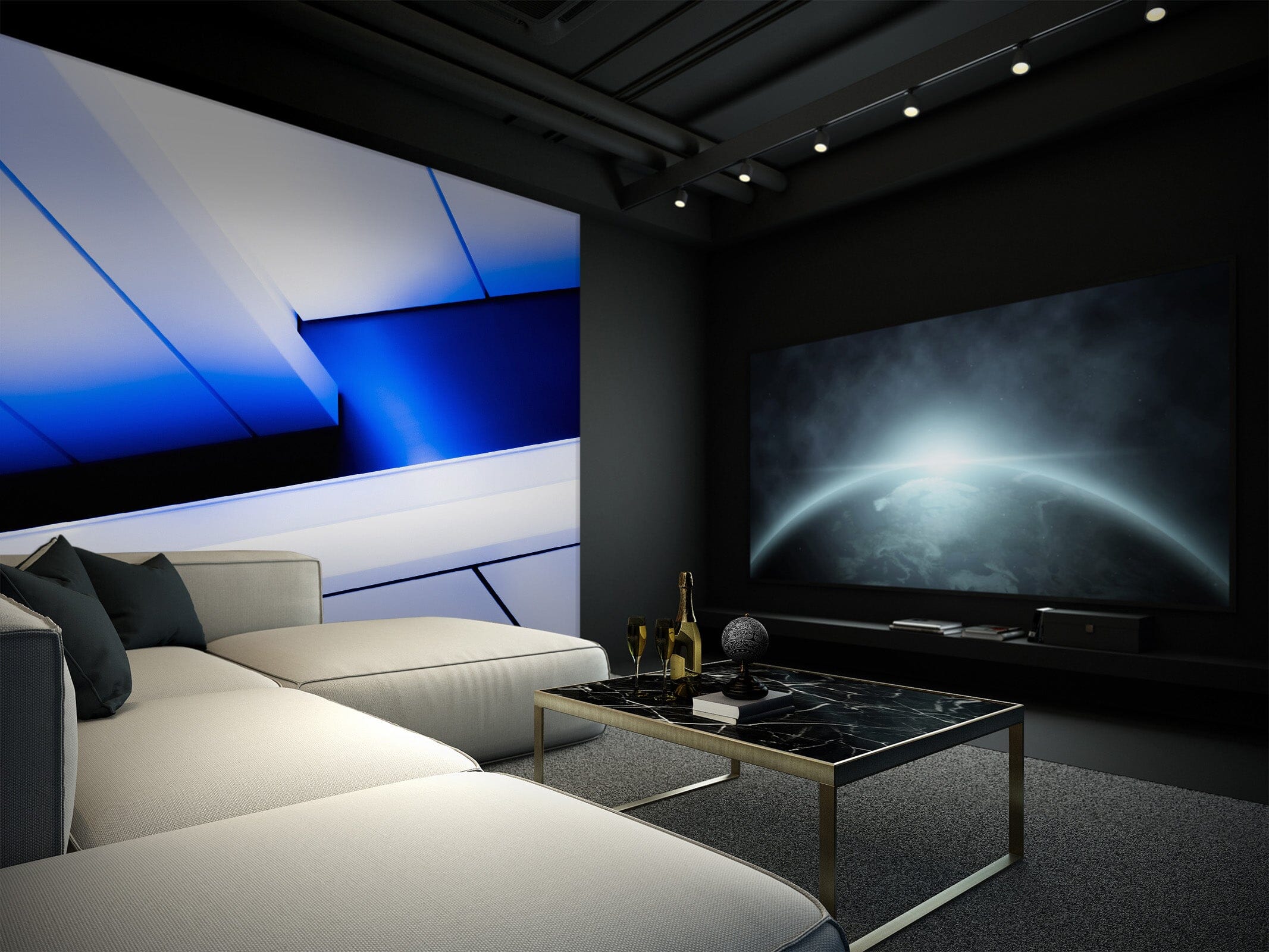 3D Modern Style 115 Noirblanc777 Wall Mural Wall Murals Wallpaper AJ Wallpaper 2