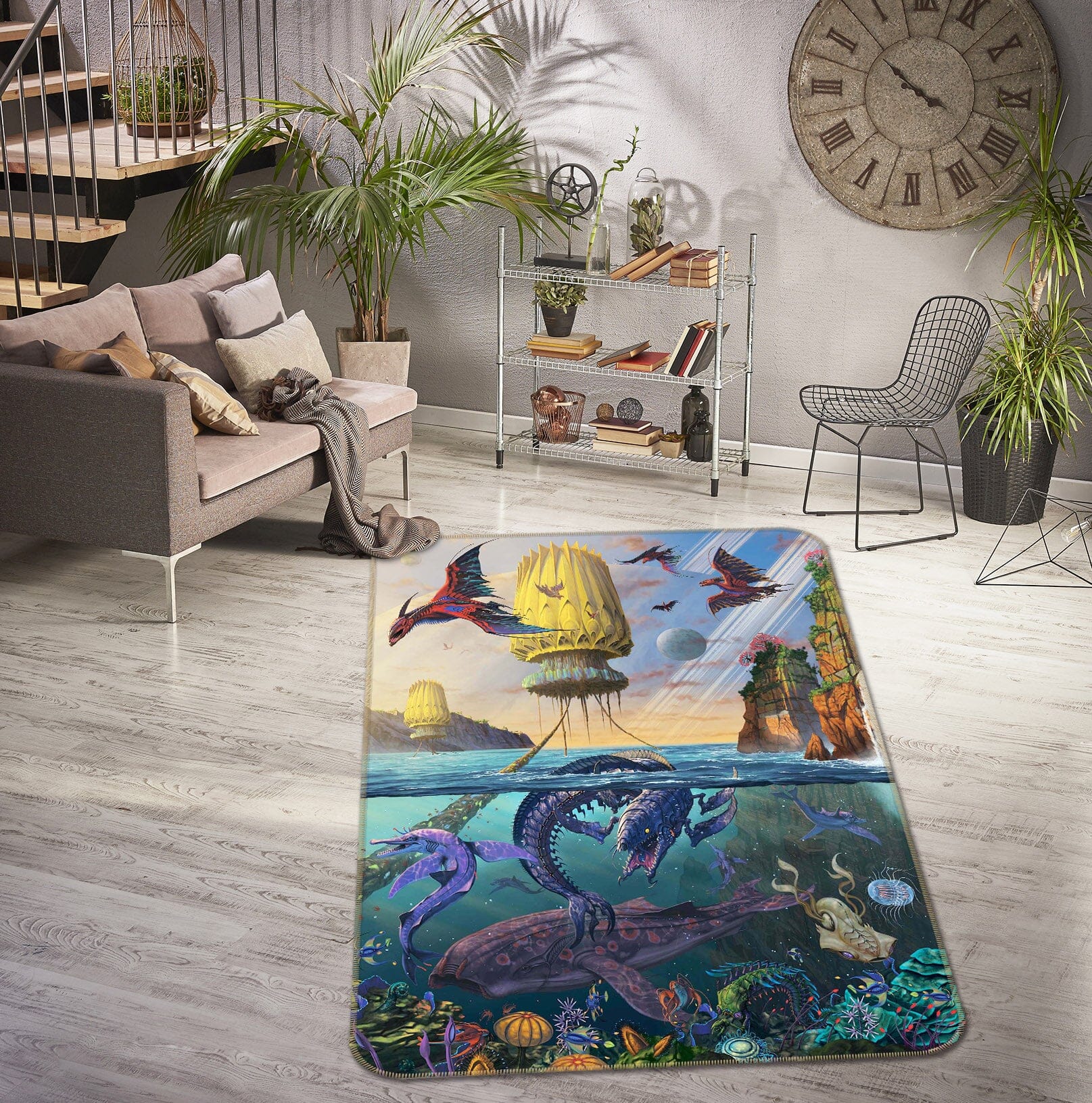 3D Cyris Undiscovered 1026 Vincent Hie Rug Non Slip Rug Mat Mat AJ Creativity Home