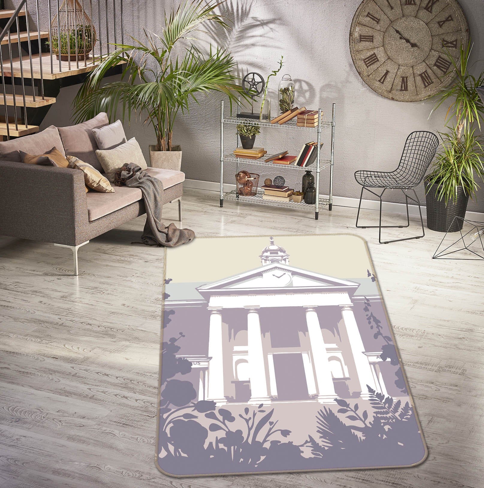 3D Chelsea Flower Show 1109 Steve Read Rug Non Slip Rug Mat Mat AJ Creativity Home