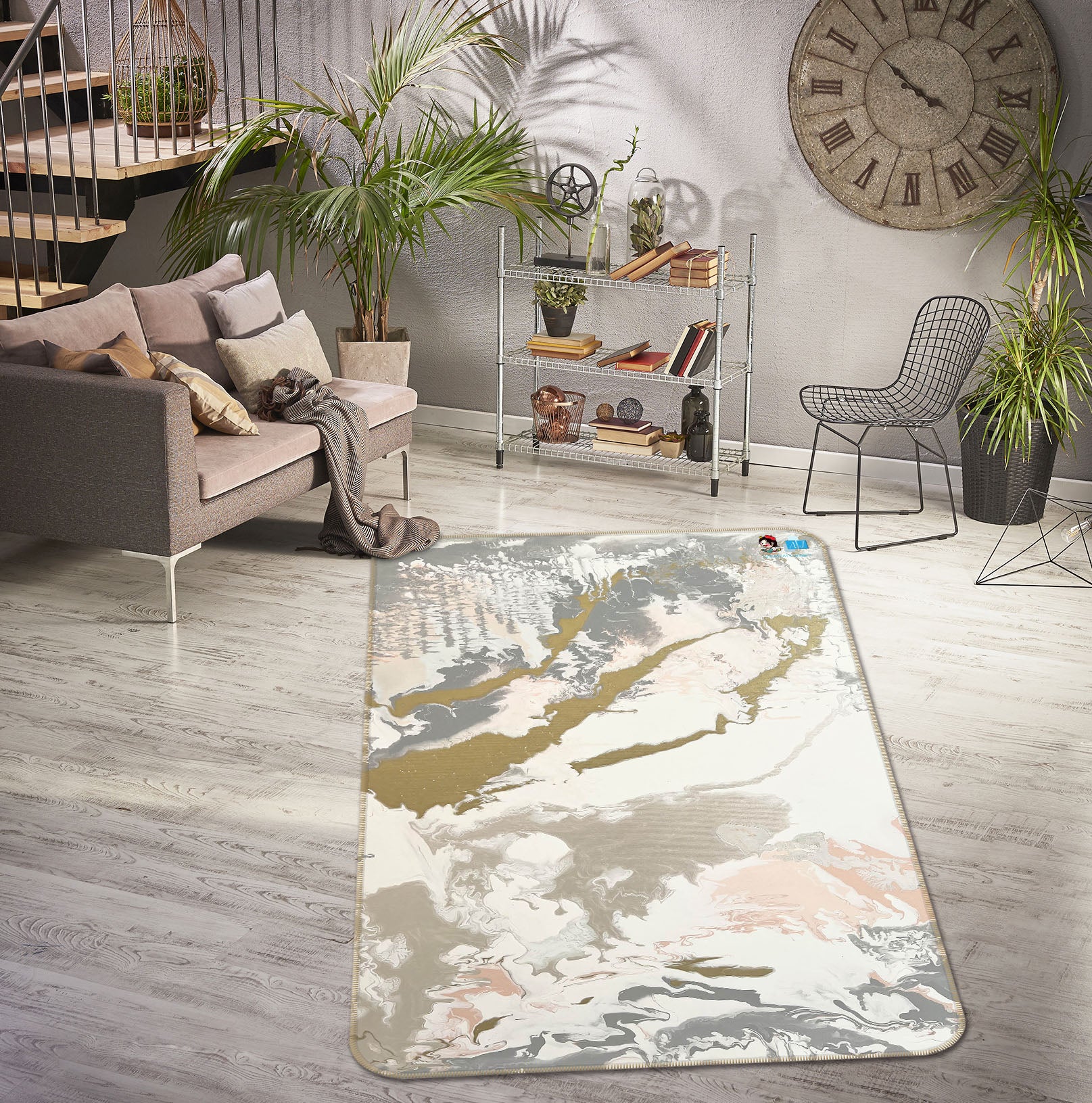 3D Art Paintings 3046 Skromova Marina Rug Non Slip Rug Mat