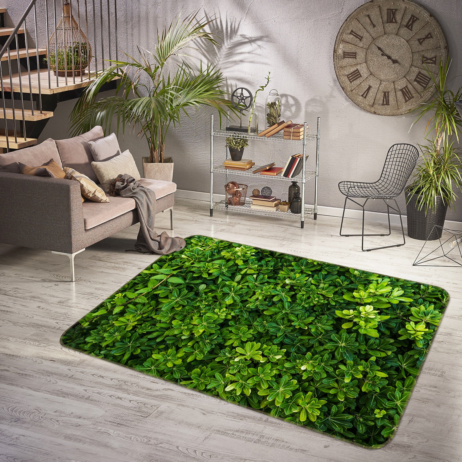 3D Foliage 29203 Non Slip Rug Mat
