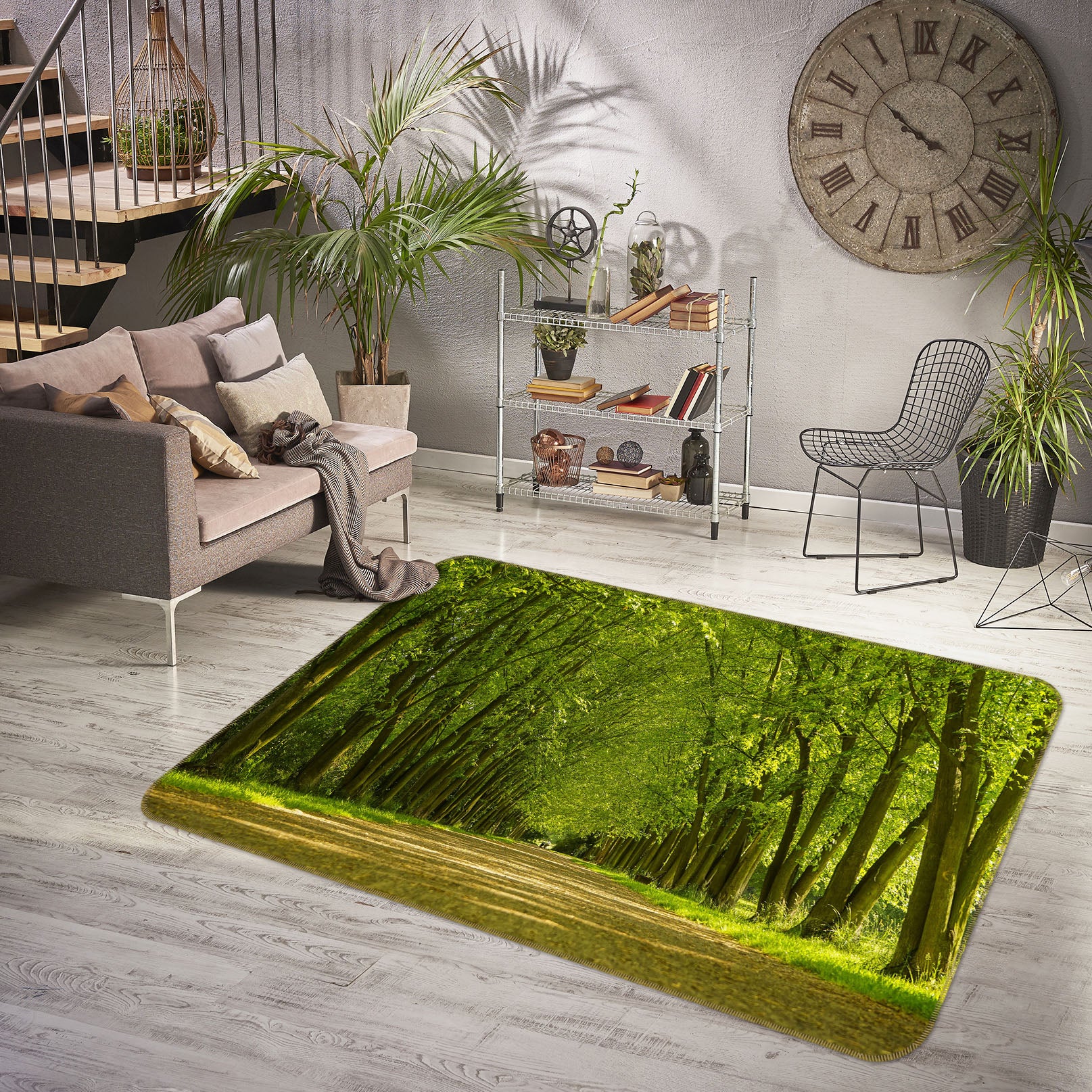 3D Forest 35149 Non Slip Rug Mat