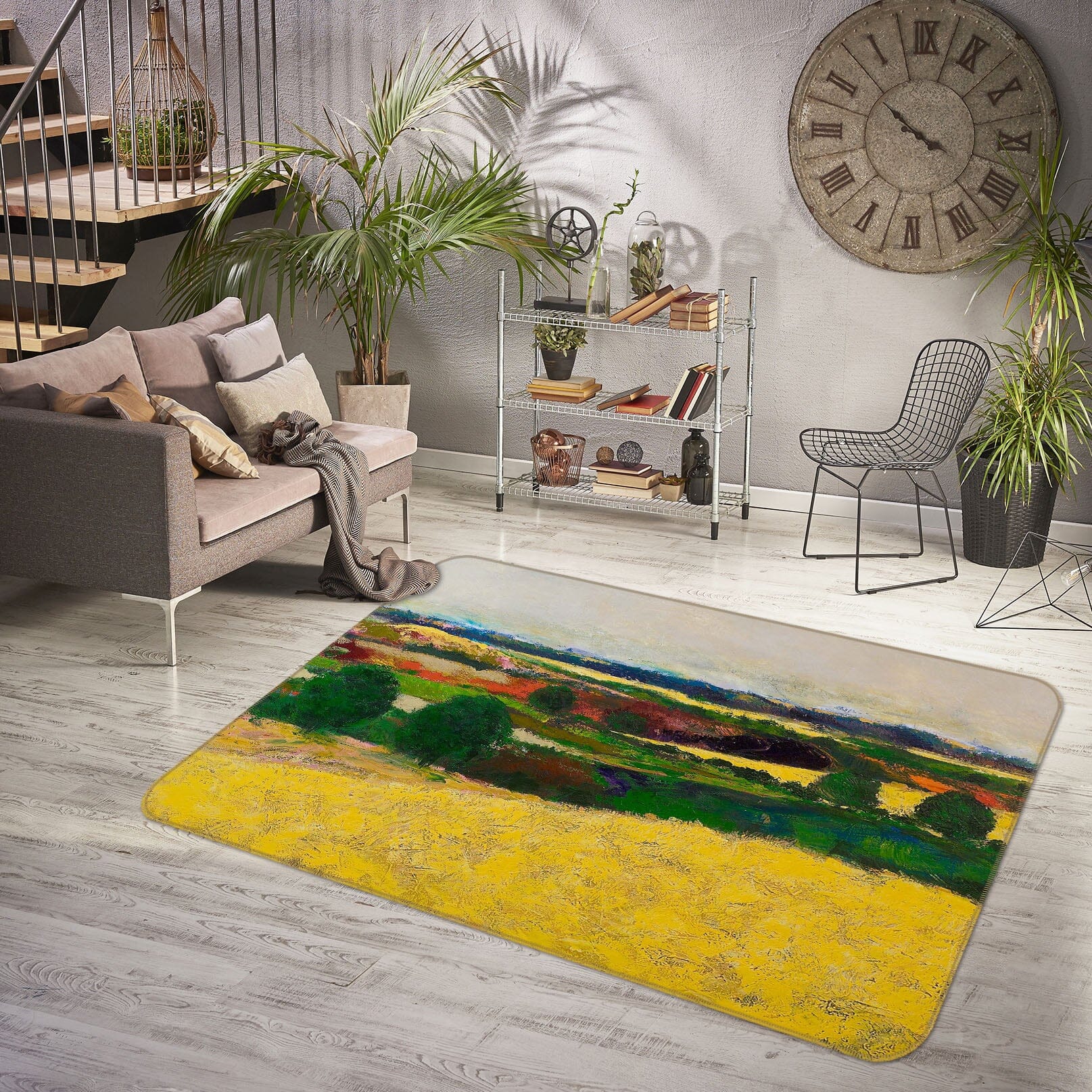 3D Golden Mound 1029 Allan P. Friedlander Rug Non Slip Rug Mat Mat AJ Creativity Home