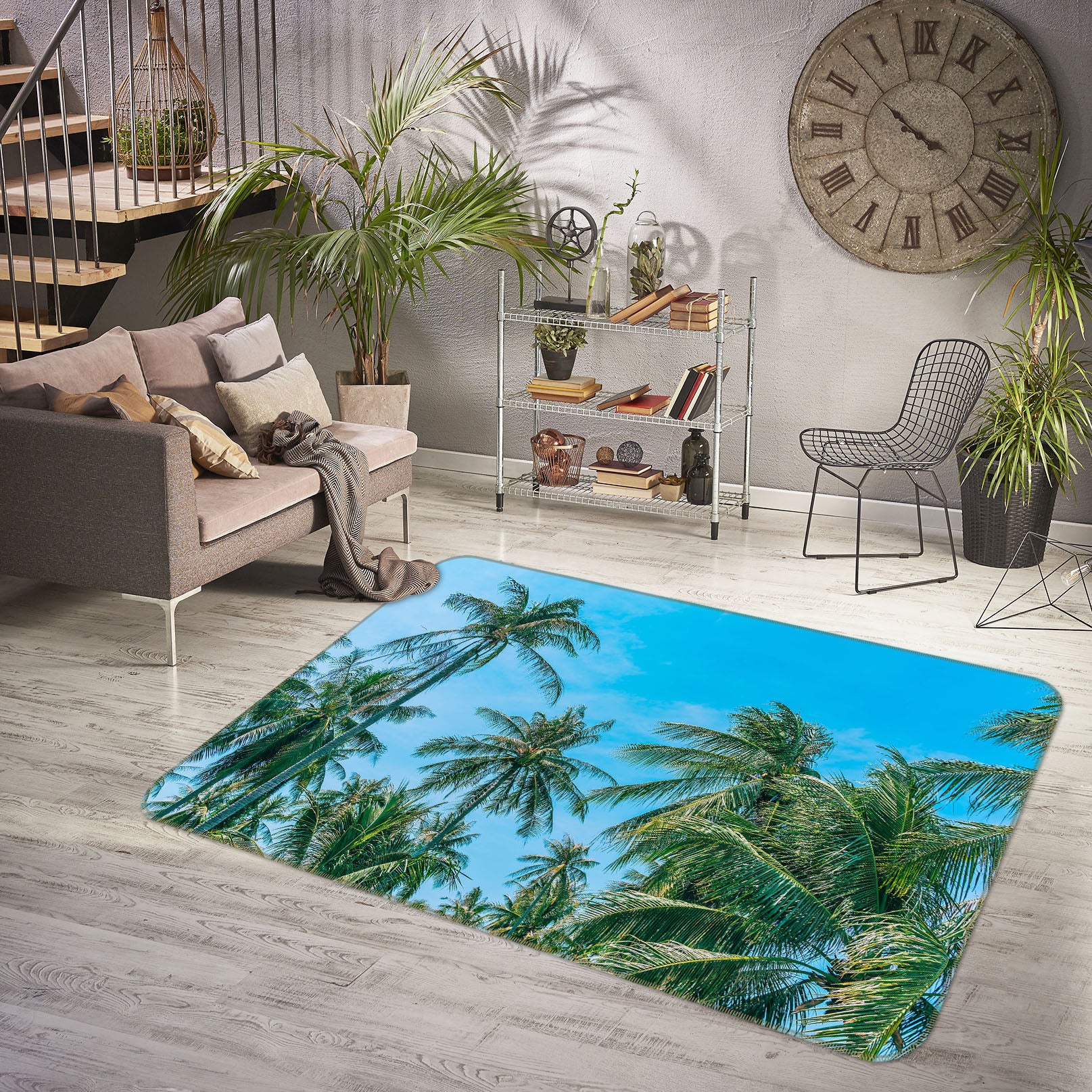 3D Coconut Grove 31101 Non Slip Rug Mat