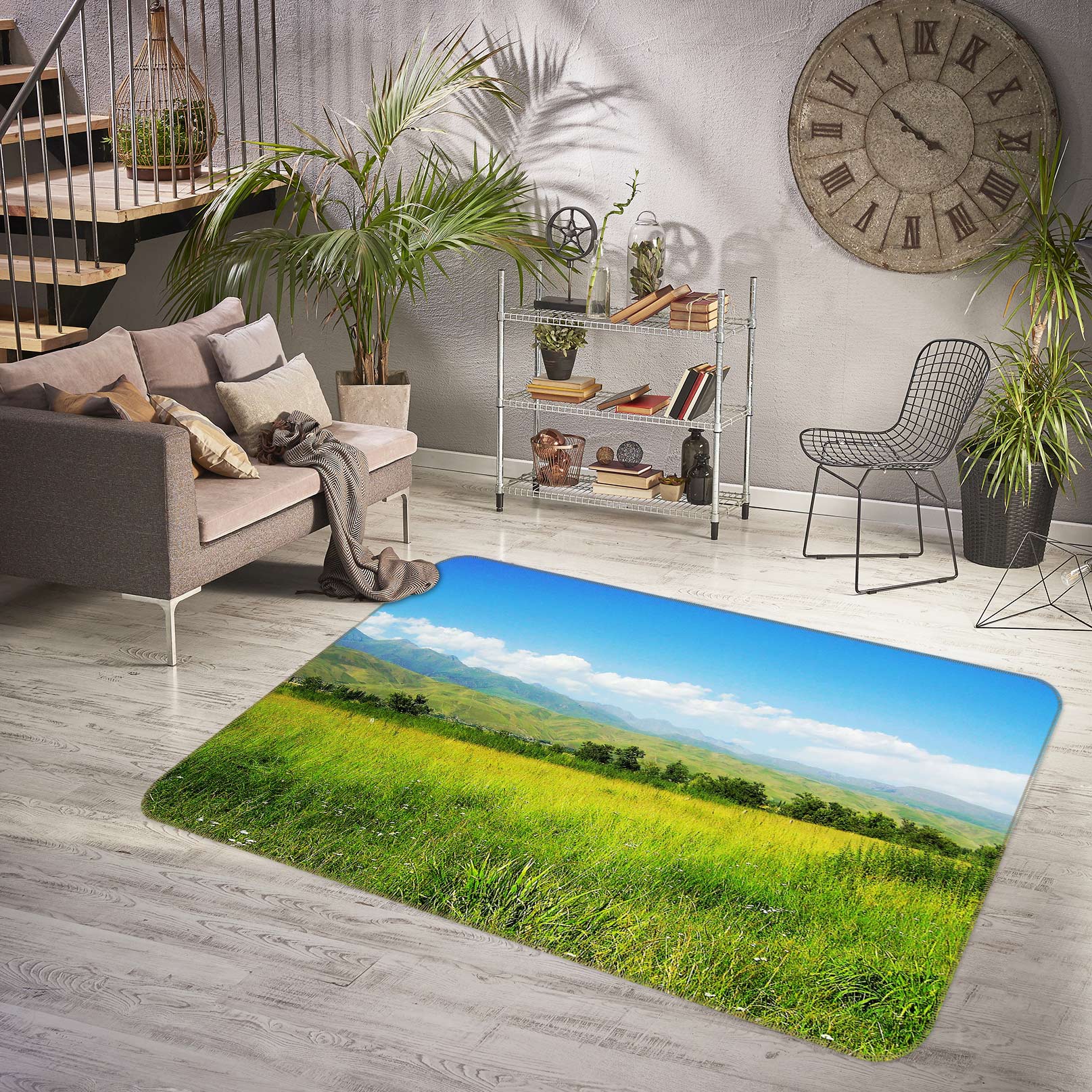 3D Grass 76039 Non Slip Rug Mat