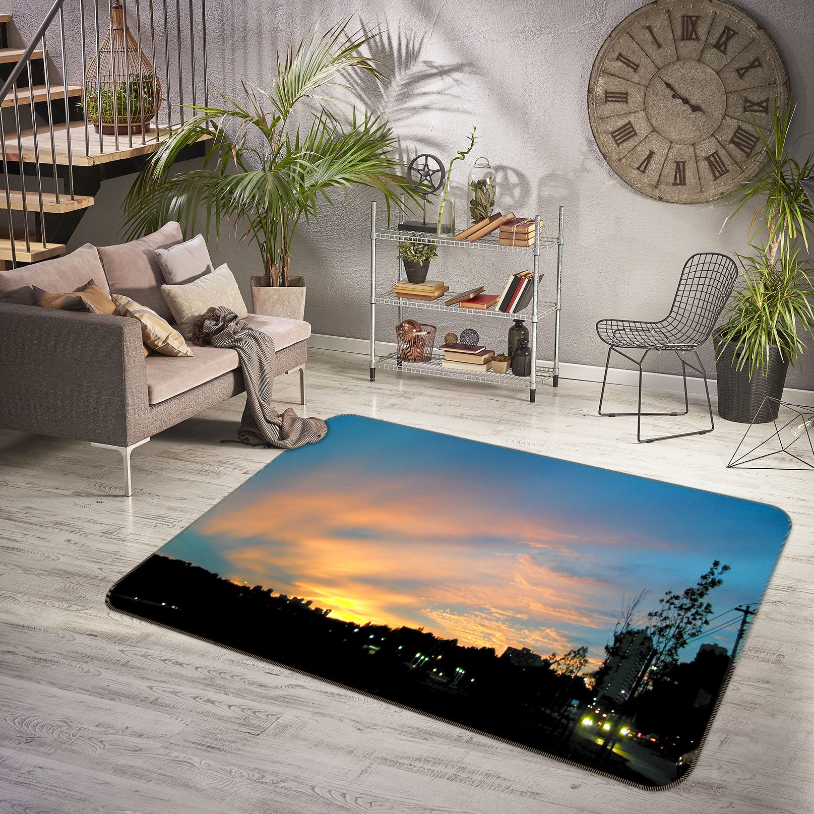 3D Sky 75277 Non Slip Rug Mat