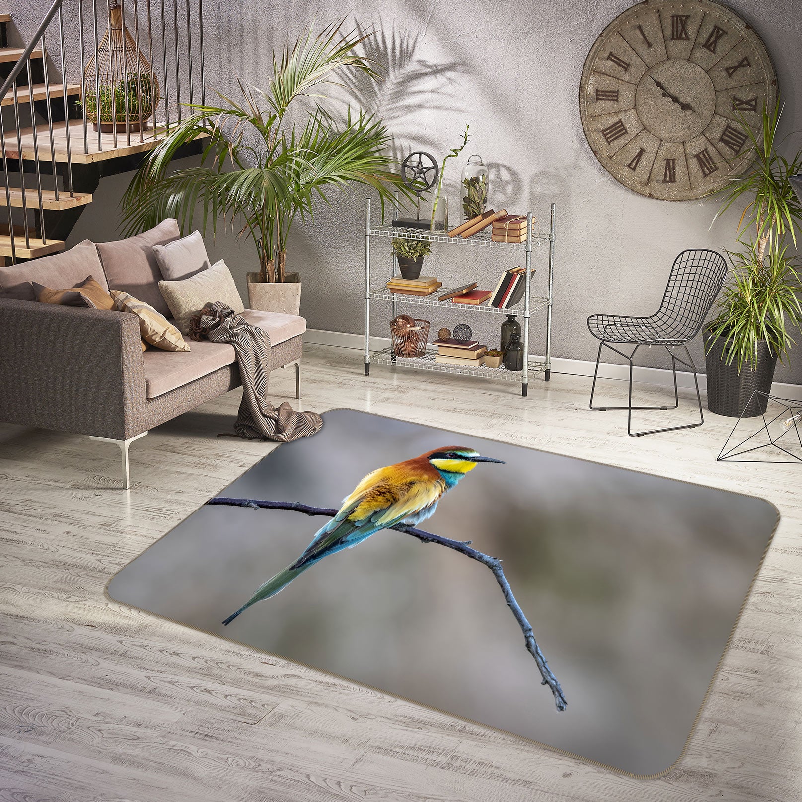 3D Bird 30062 Non Slip Rug Mat