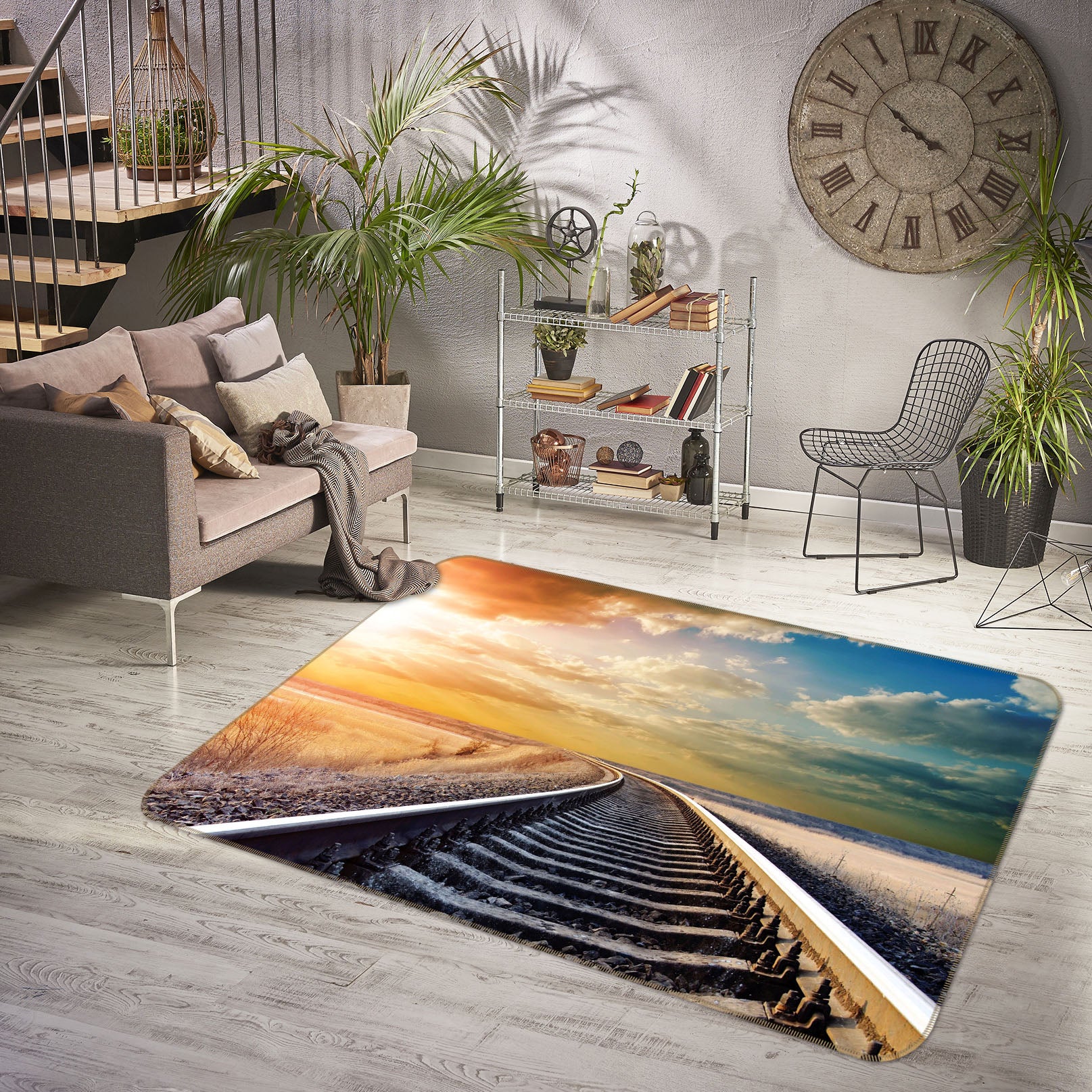 3D Track 31183 Non Slip Rug Mat