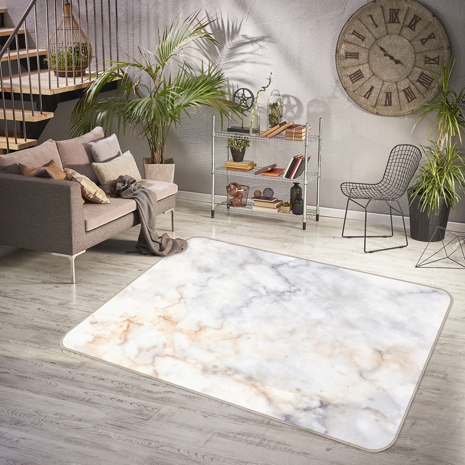 3D Pattern 31028 Non Slip Rug Mat