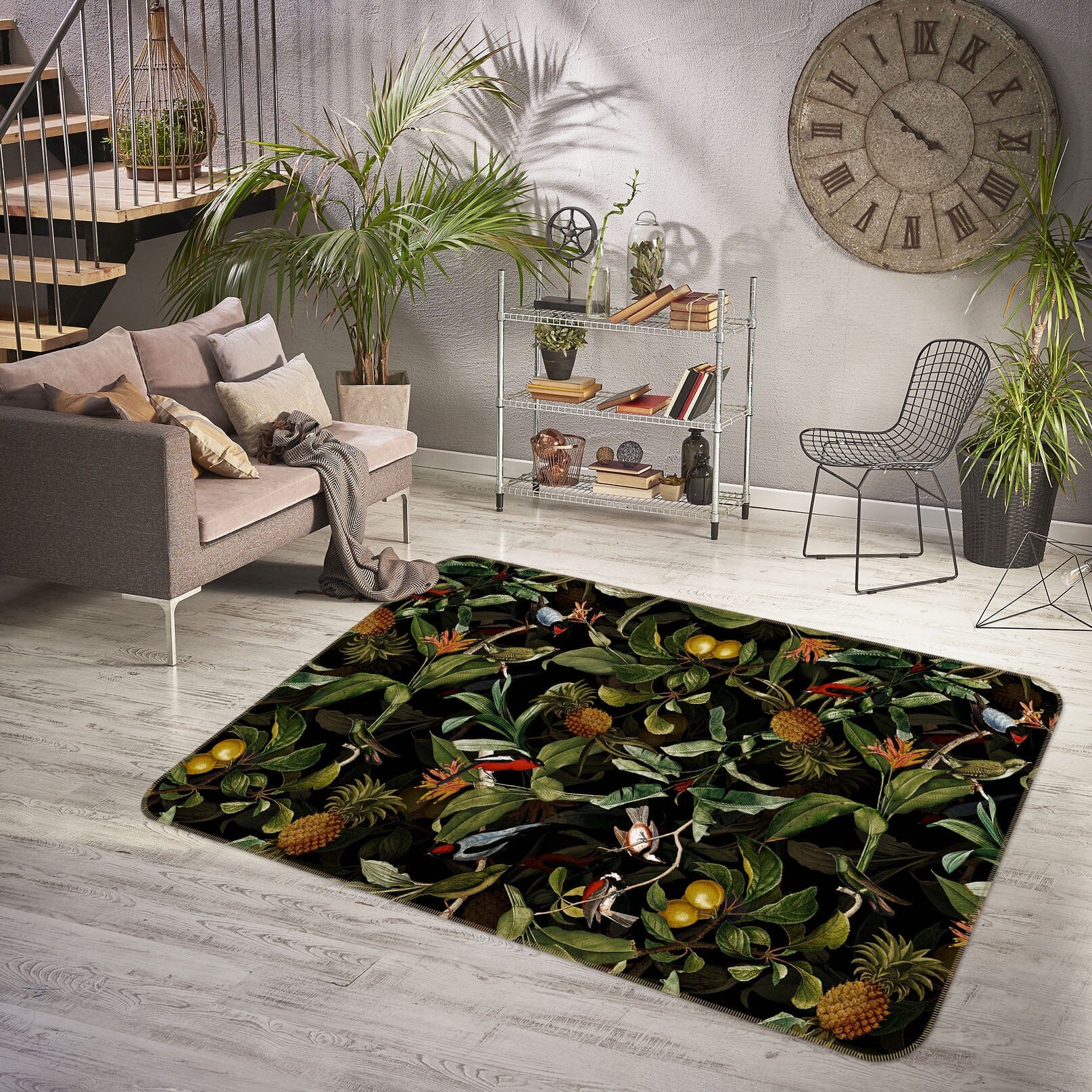 3D Night Orchard 119 Uta Naumann Rug Non Slip Rug Mat Mat AJ Creativity Home