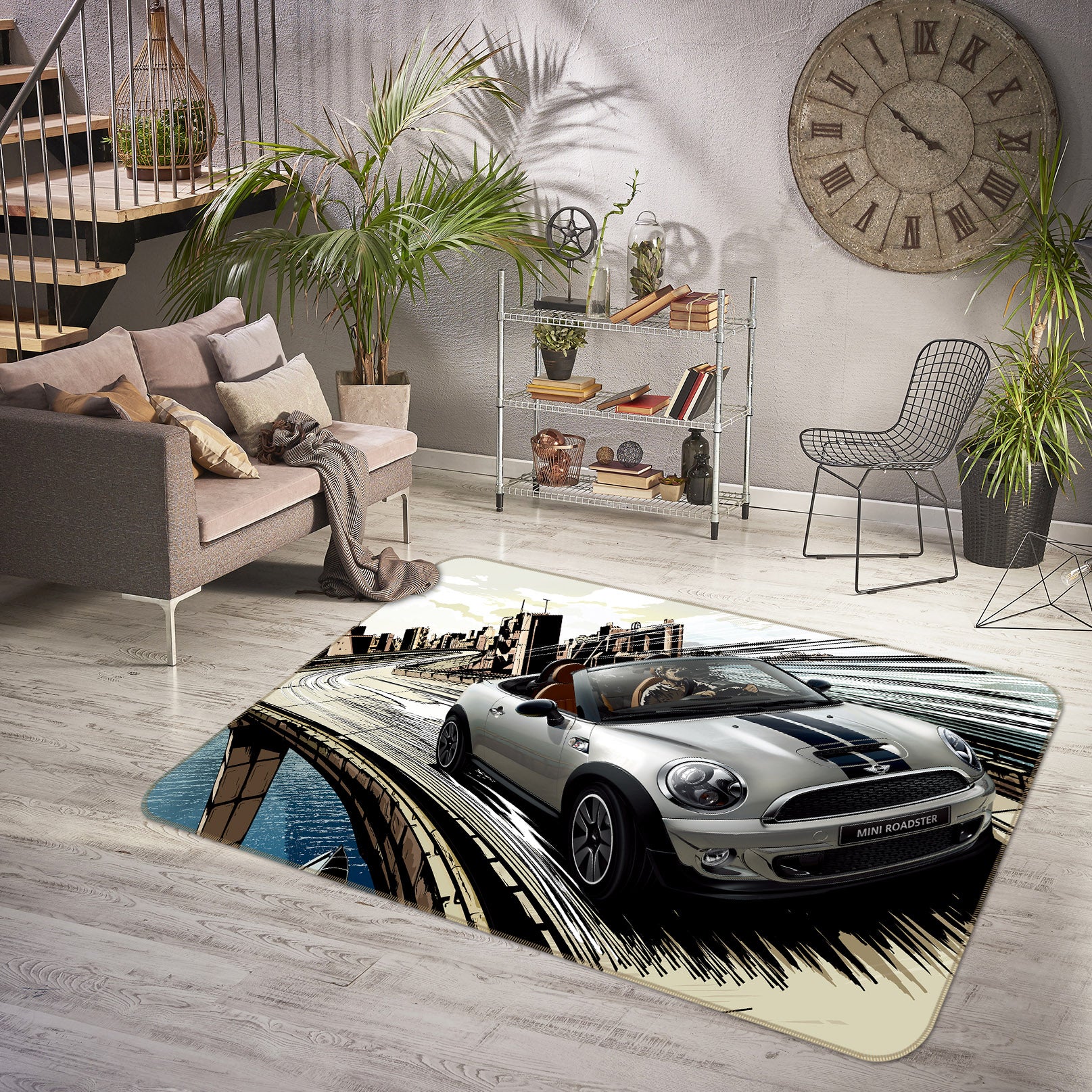3D Car 38215 Vehicle Non Slip Rug Mat